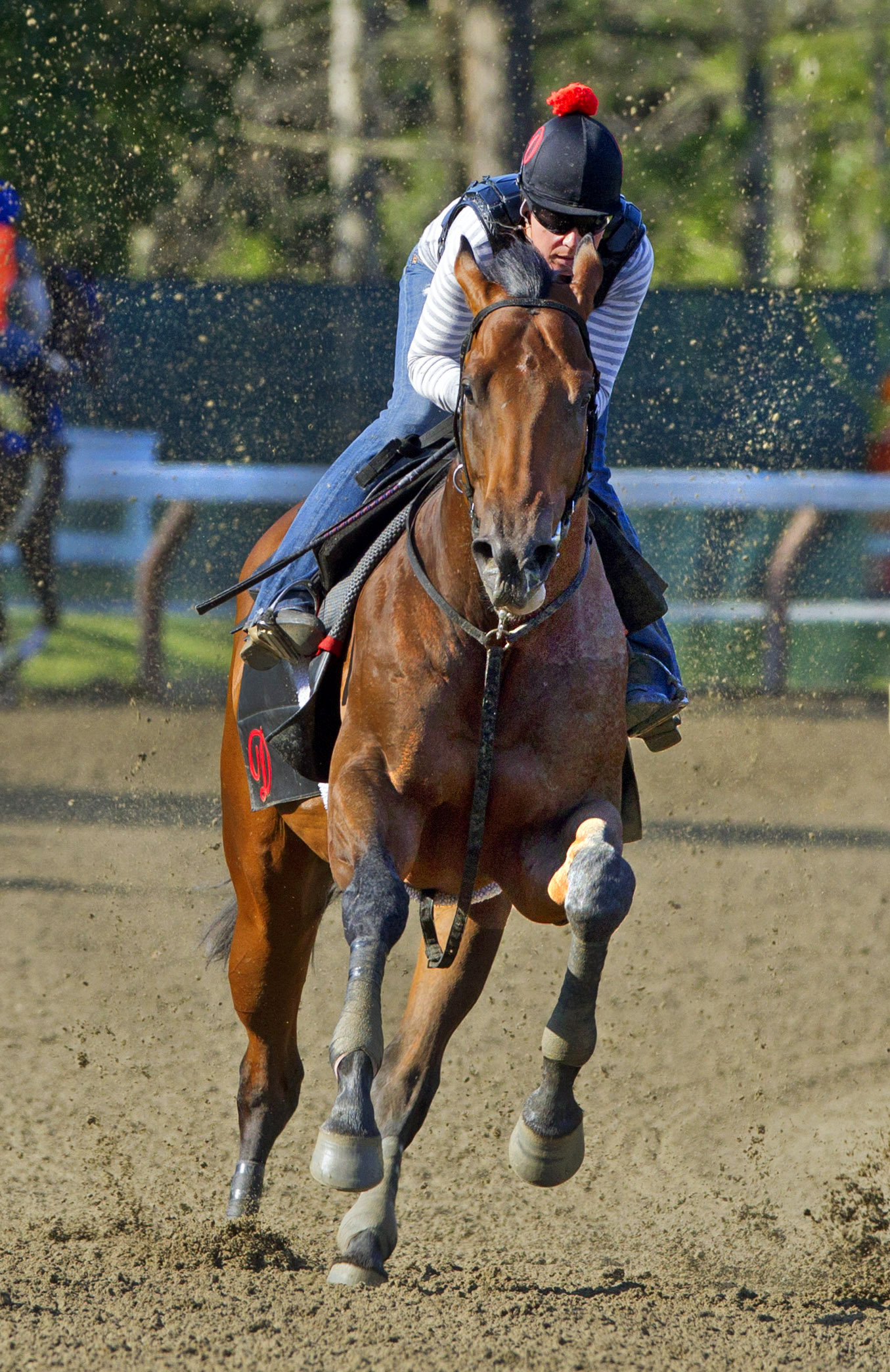 The Big Beast trains on Aug. 9