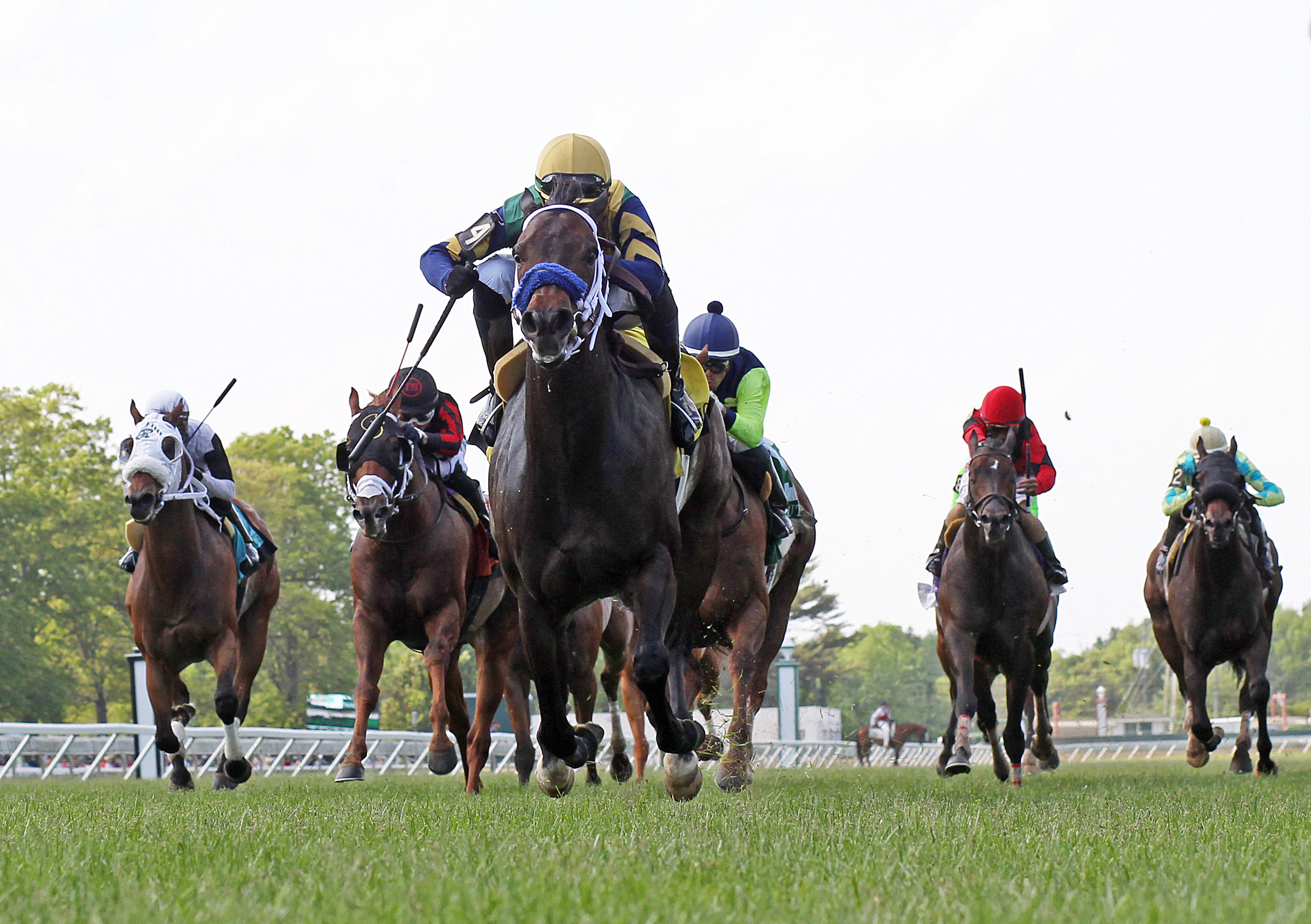 The Critical Way wins the Get Serious at Monmouth on May 22 2022