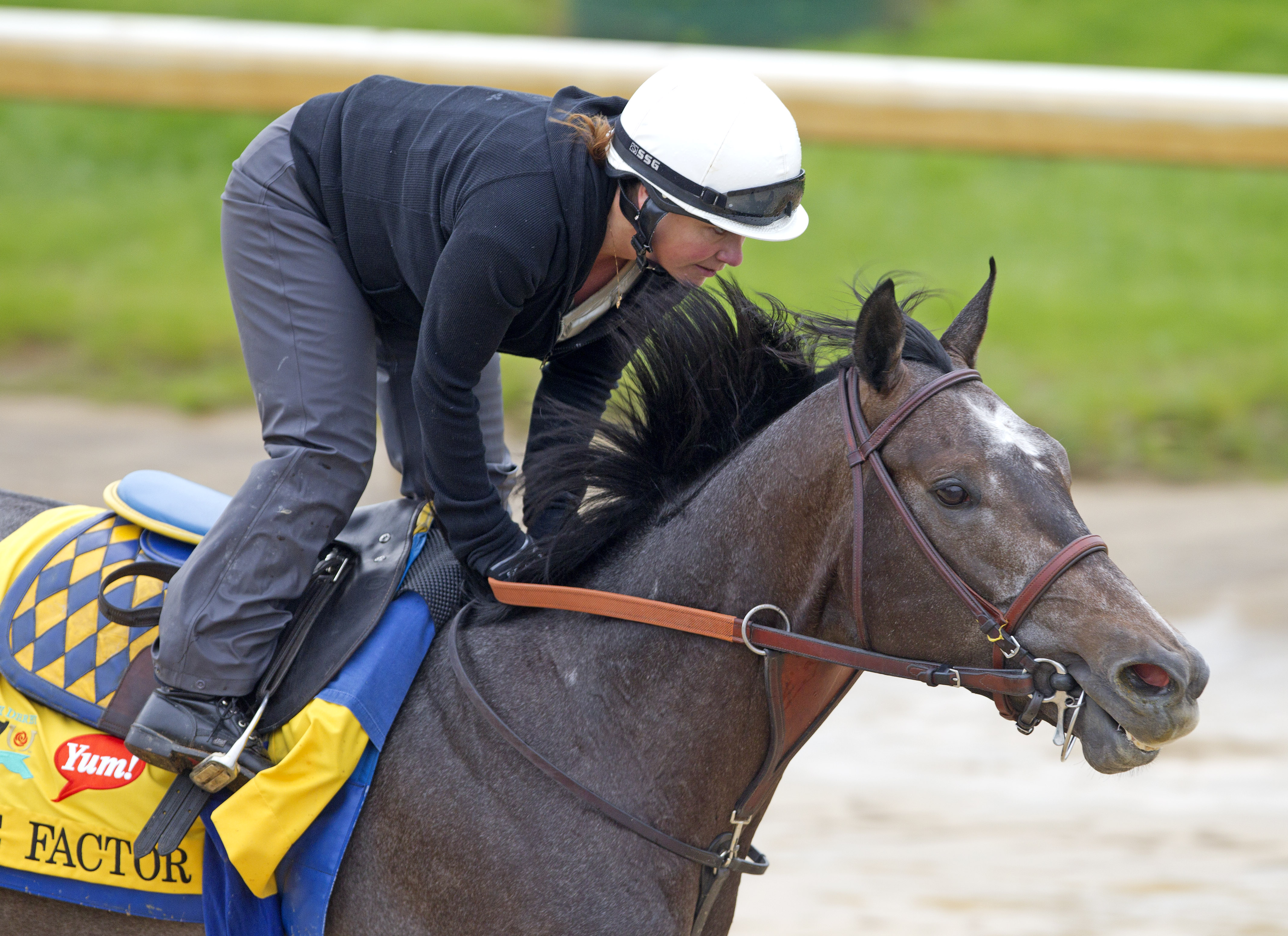 The Factor gallops at Churchill