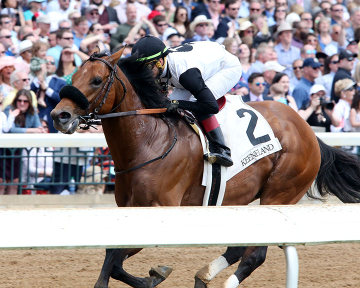 The Hardest Way wins an April 6 allowance at Keeneland