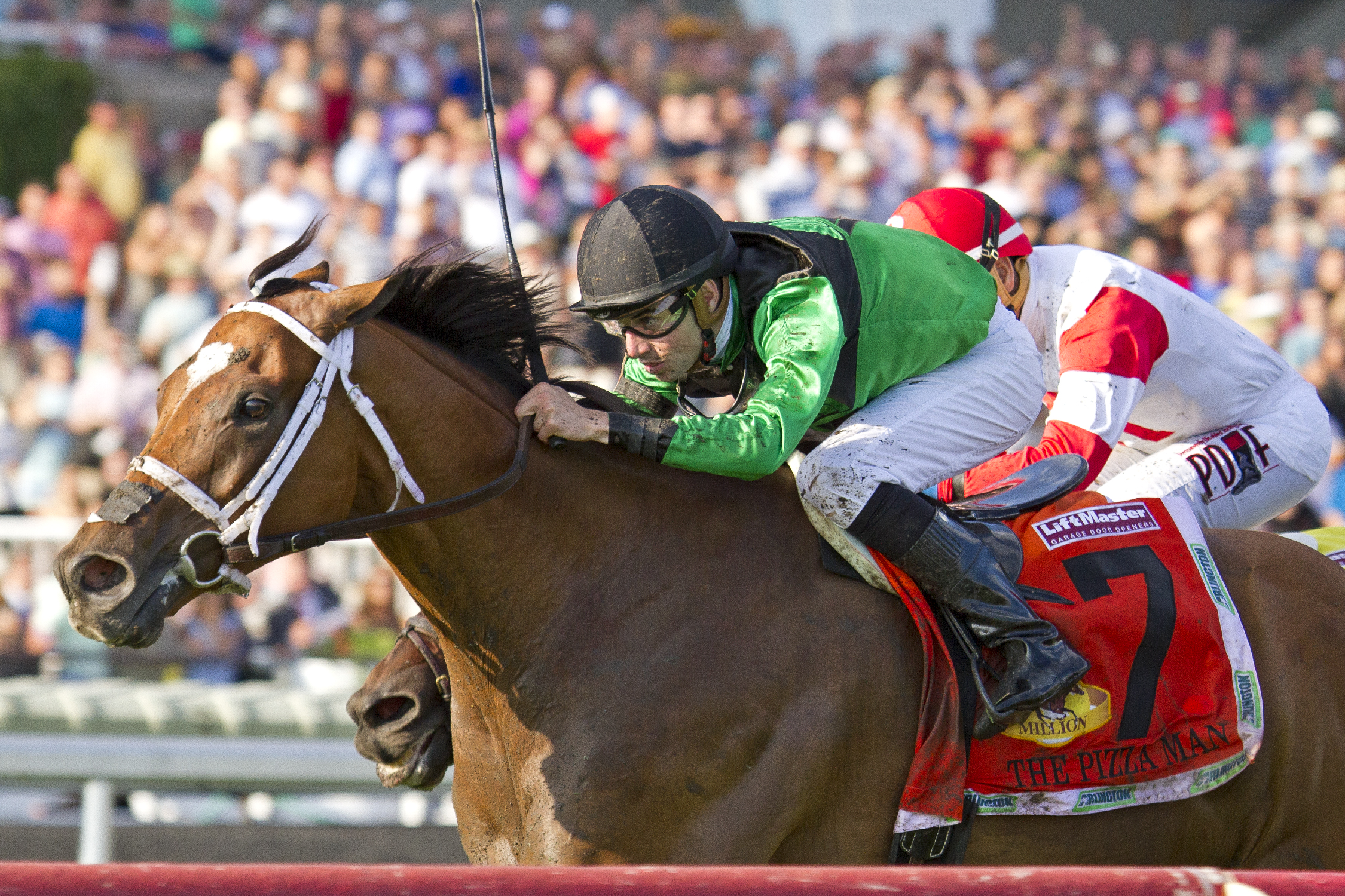 The Pizza Man wins Arlington Million