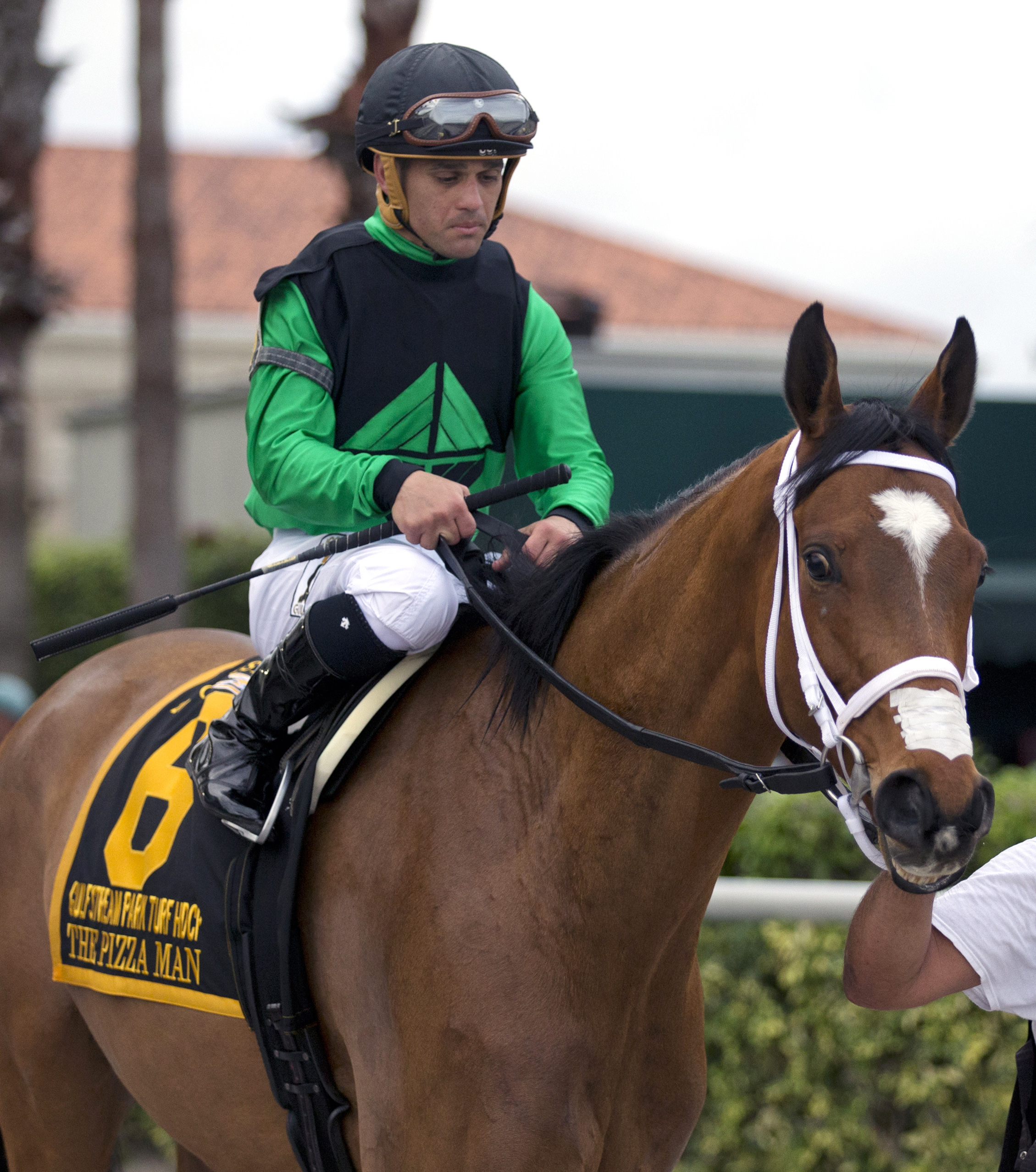 The Pizza Man at the Gulfstream Park Turf Handicap