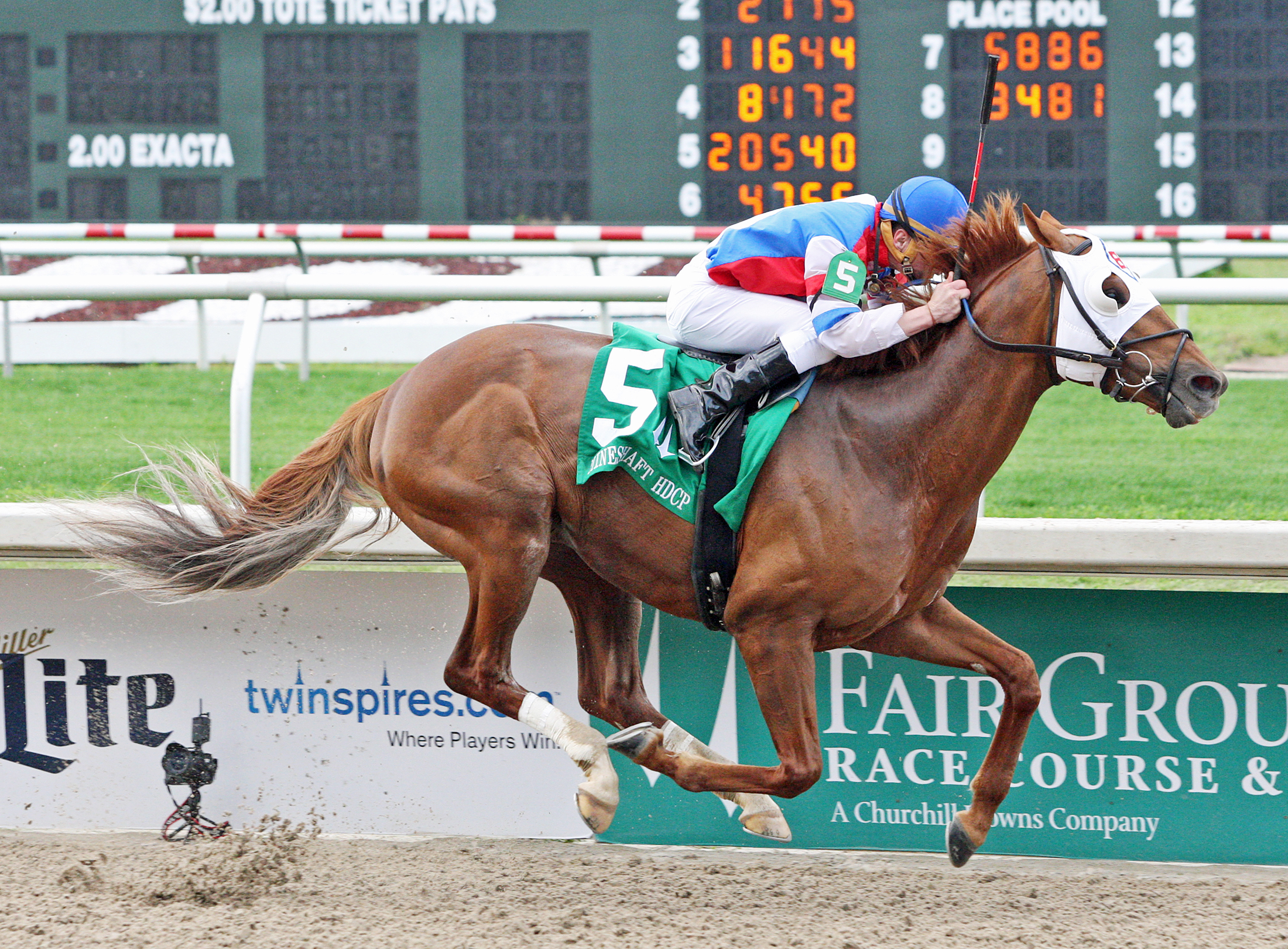 The Player wins the 2018 Mineshaft