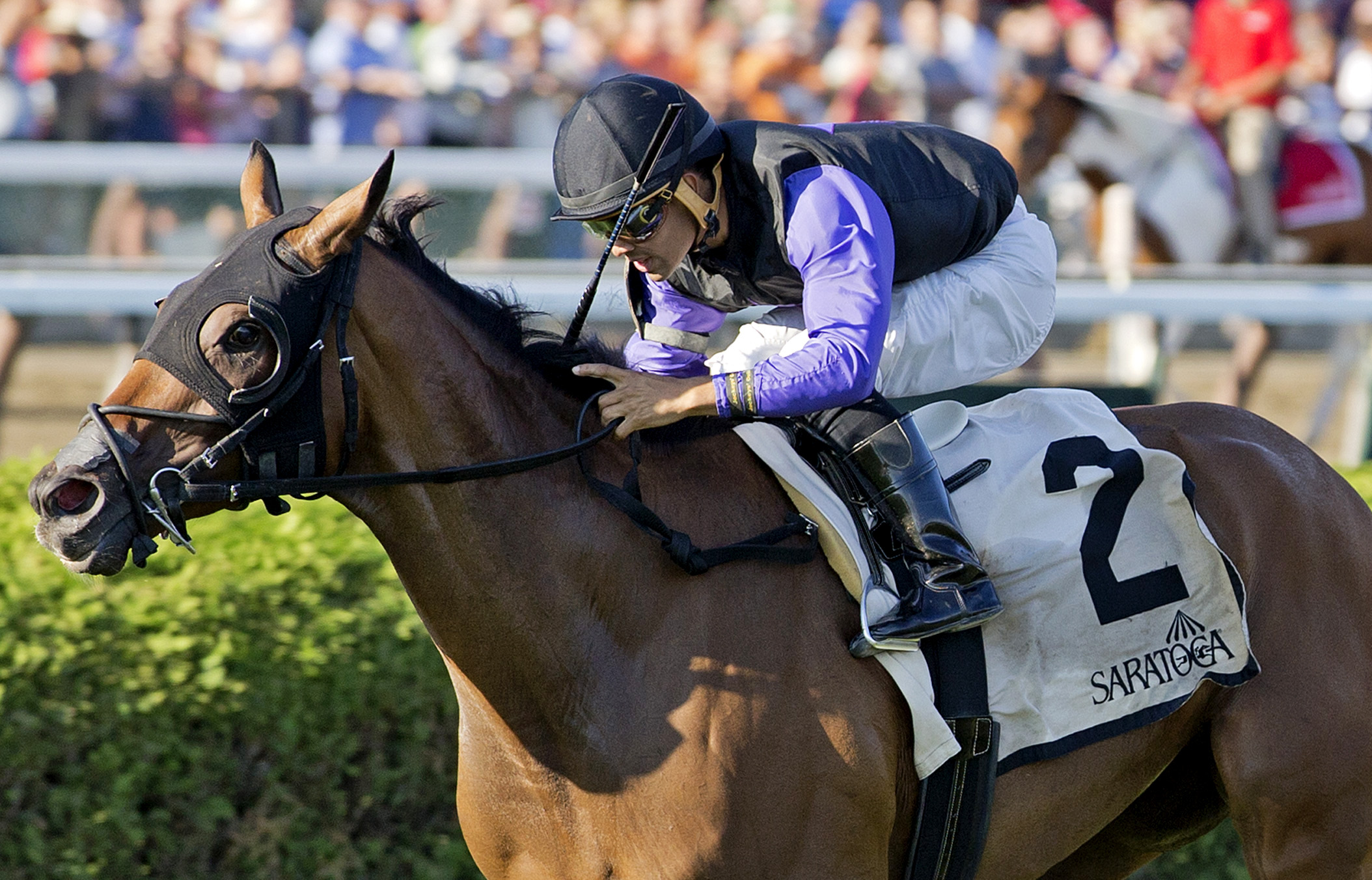 The Tea Cups wins the Yaddo Stakes