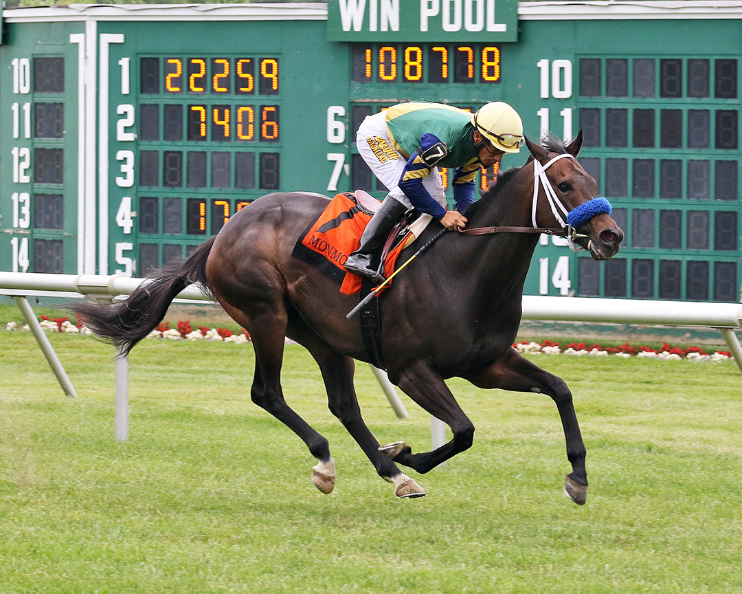The Critical Way wins the 2021 Get Serious Stakes at Monmouth Park