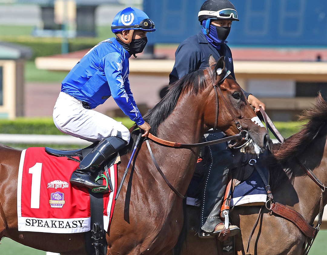 The Great One at Santa Anita Park in September 2020
