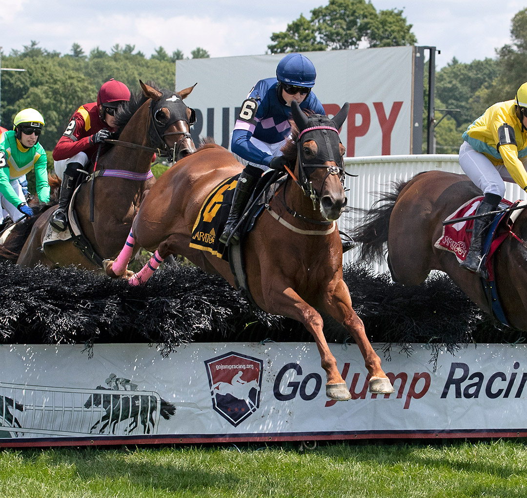 The Mean Queen wins the 2021 Jonathan Sheppard Memorial Stakes at Saratoga Race Course