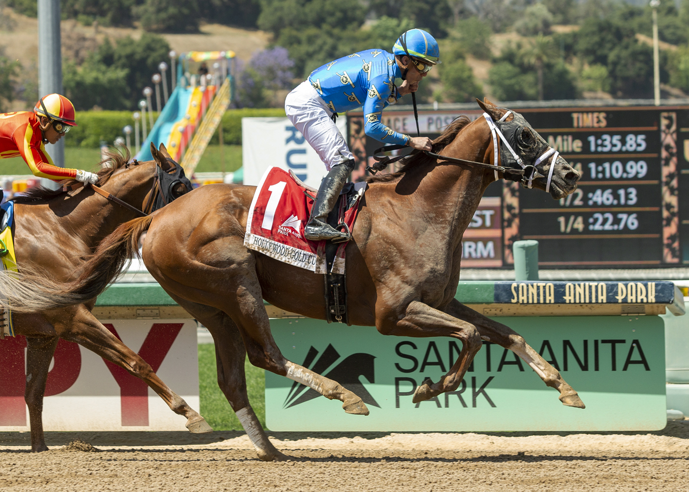 There Goes Harvard, Hollywood Gold Cup