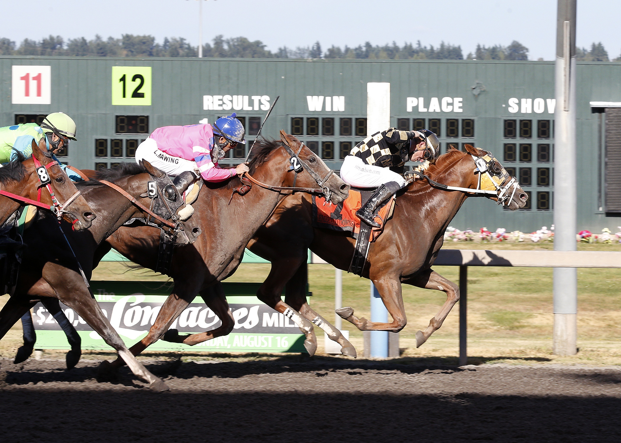 Thetrailerguy surges late to win Coca-Cola Handicap