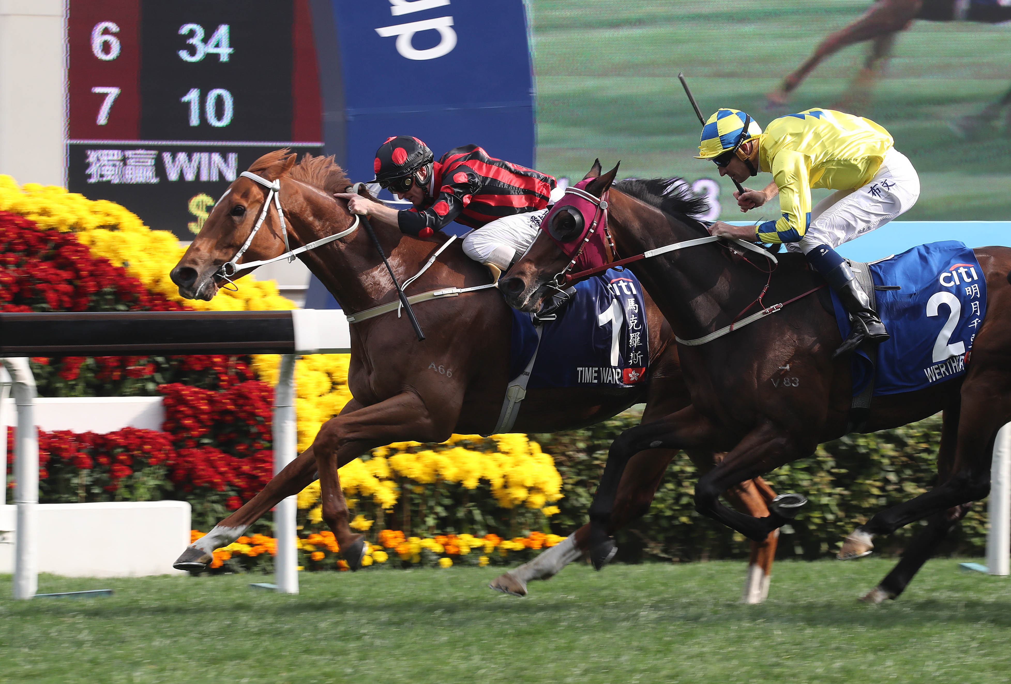 Time Warp wins the 2018 Hong Kong Gold Cup