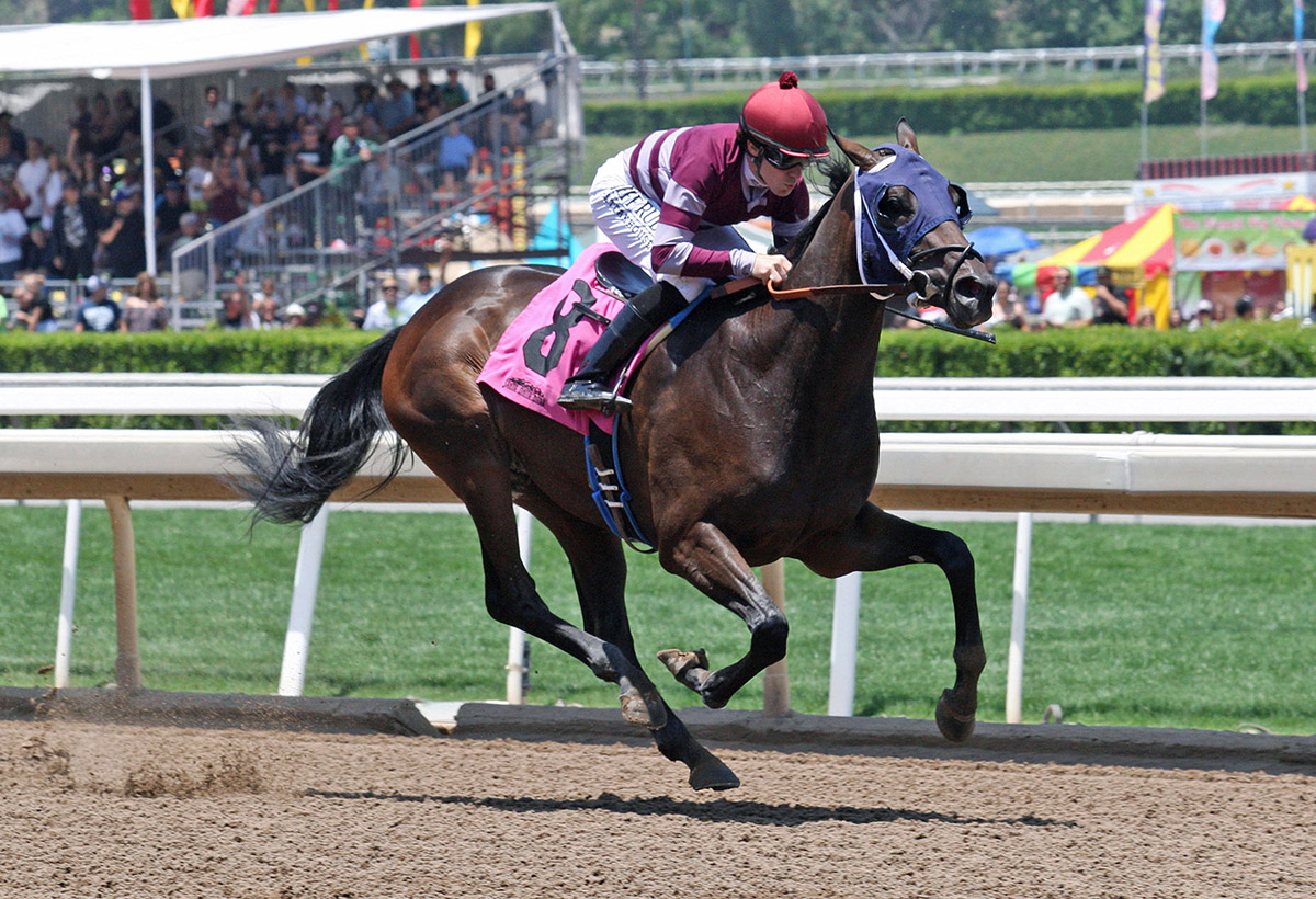 Time for Kisses wins a May 28 maiden race