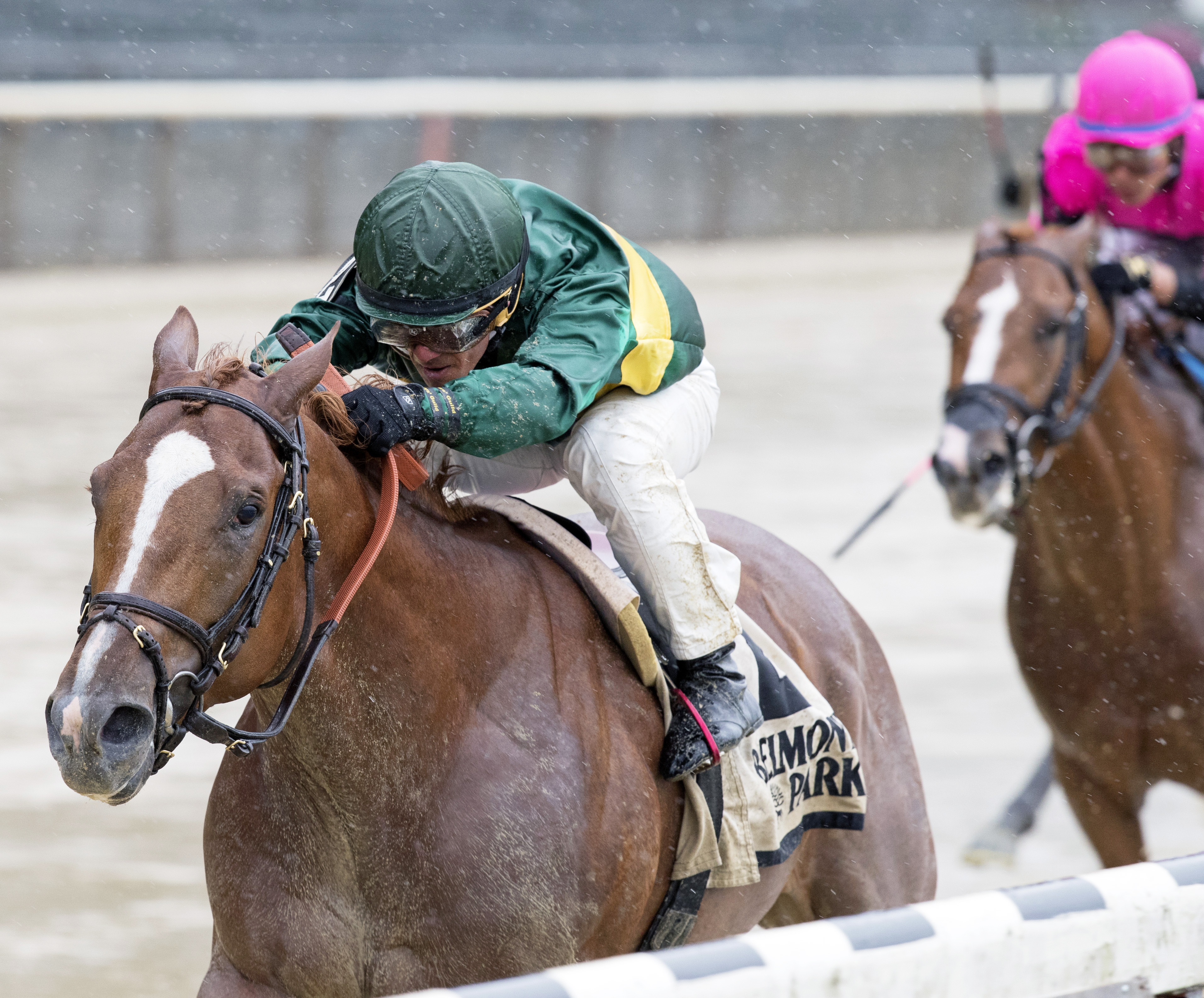 Timeline wins the 2017 Peter Pan Stakes