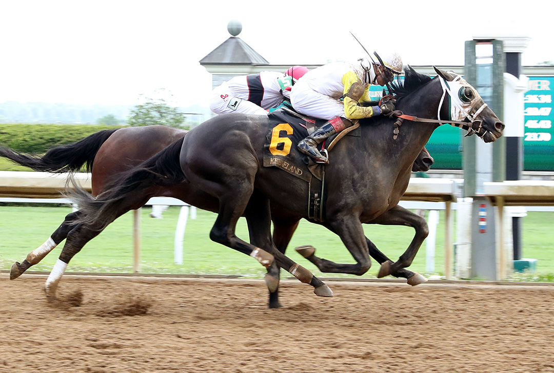 Title Ready wins a July 10 allowance at Keeneland