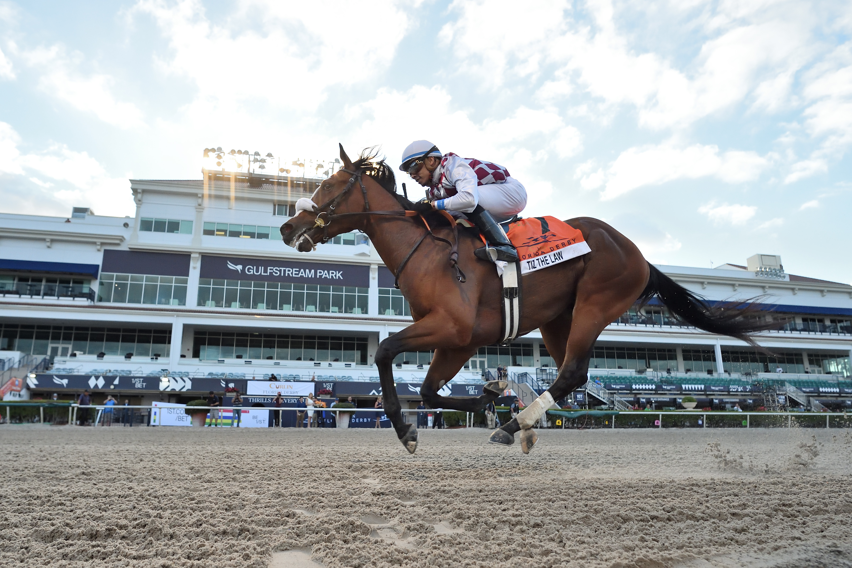 Tiz the Law wins the 2020 Florida Derby
