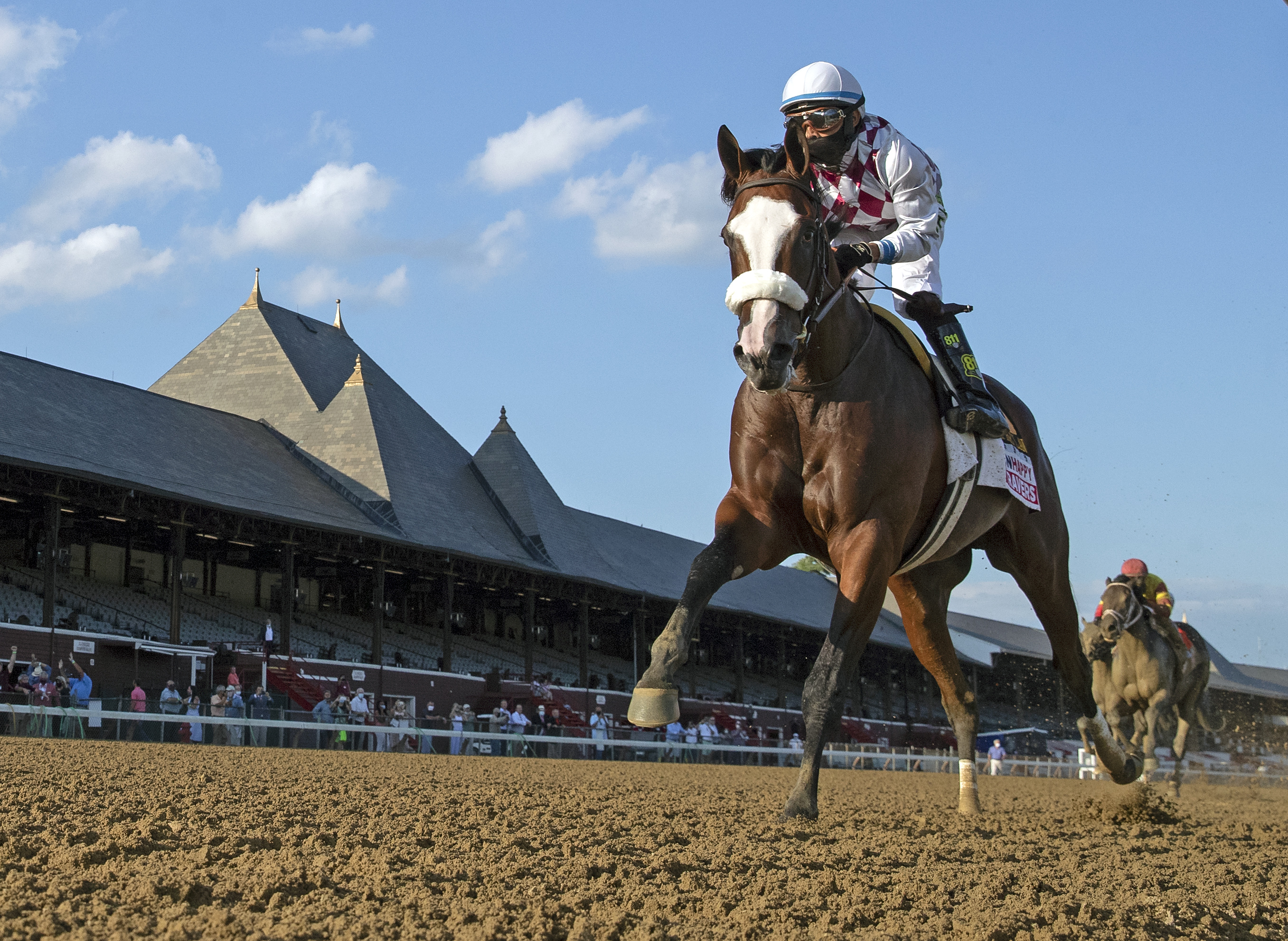 Tiz the Law, here winning the Travers at Saratoga
