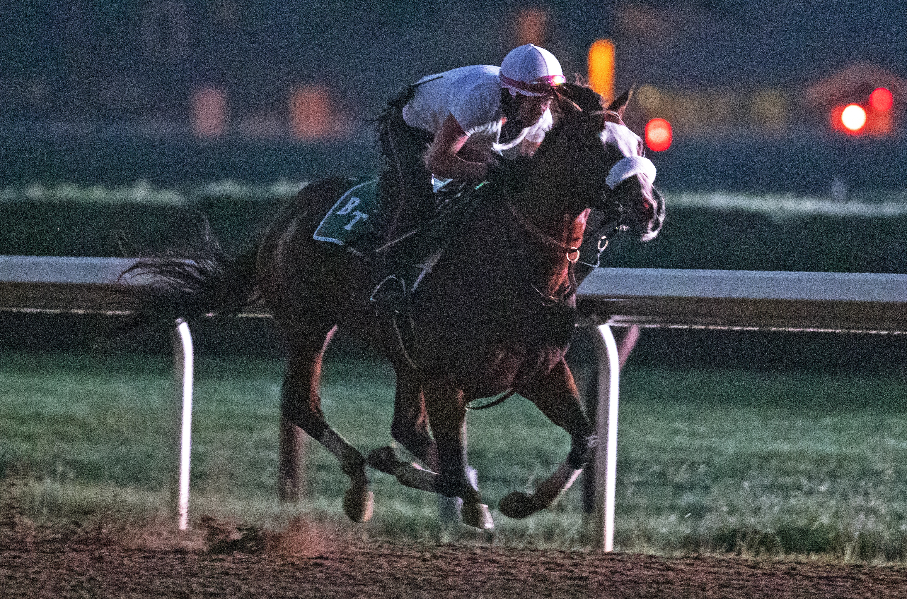 Tiz the Law in five-furlong Derby work 8-23-2020