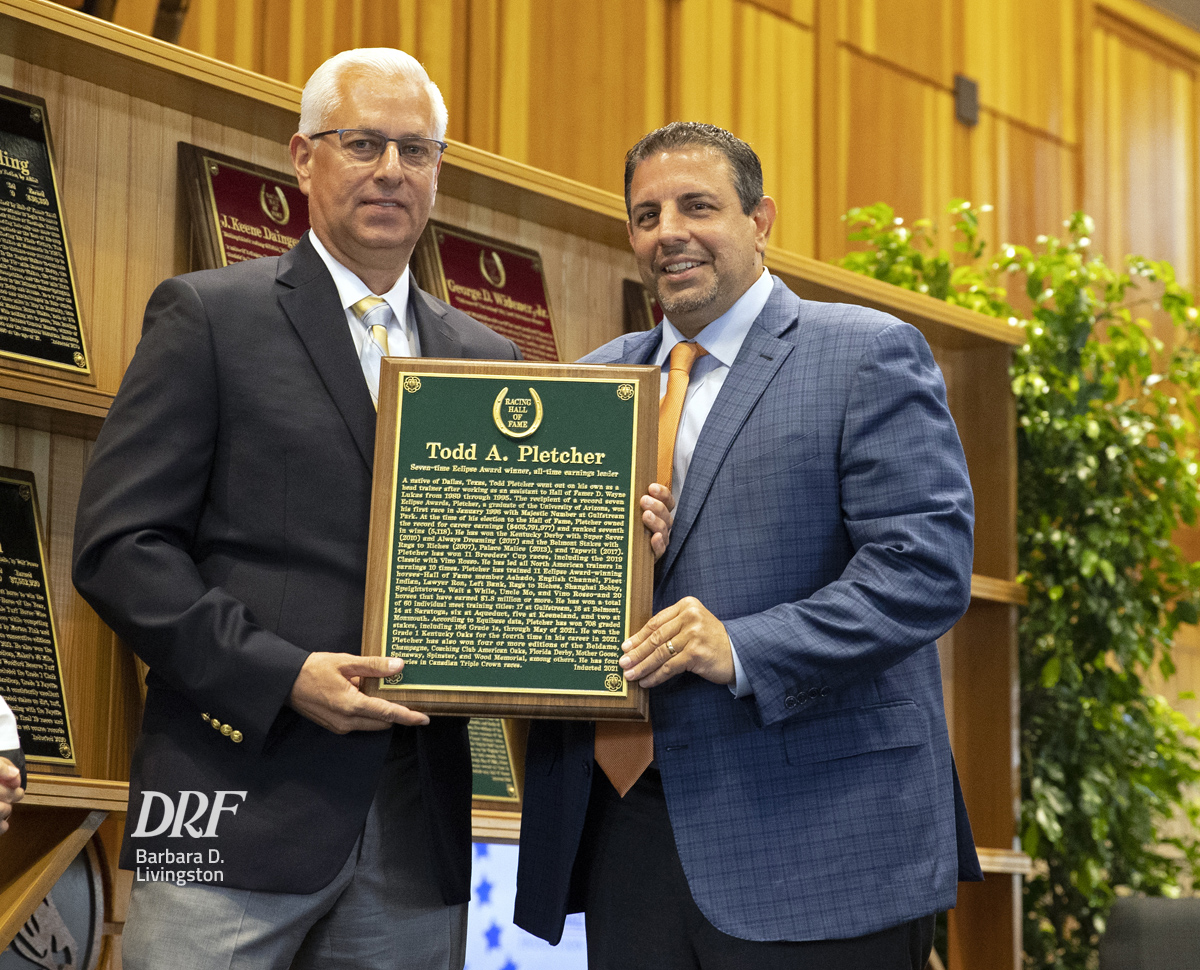 Todd Pletcher HOF - Barbara Livingston