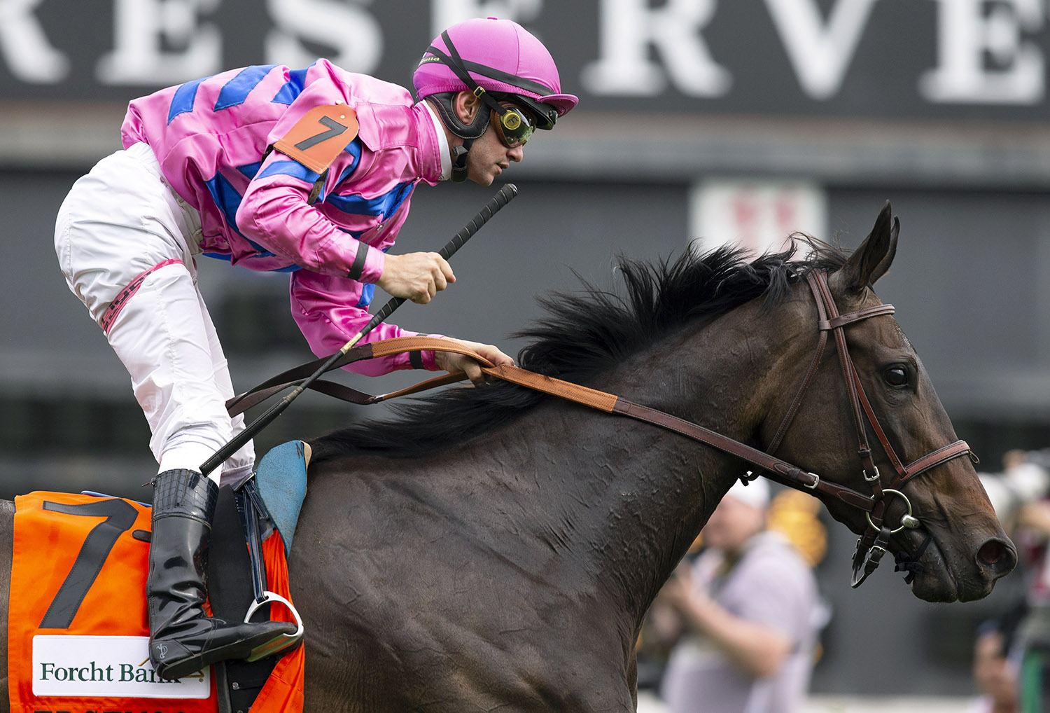 Toinette wins the 2018 Edgewood Stakes