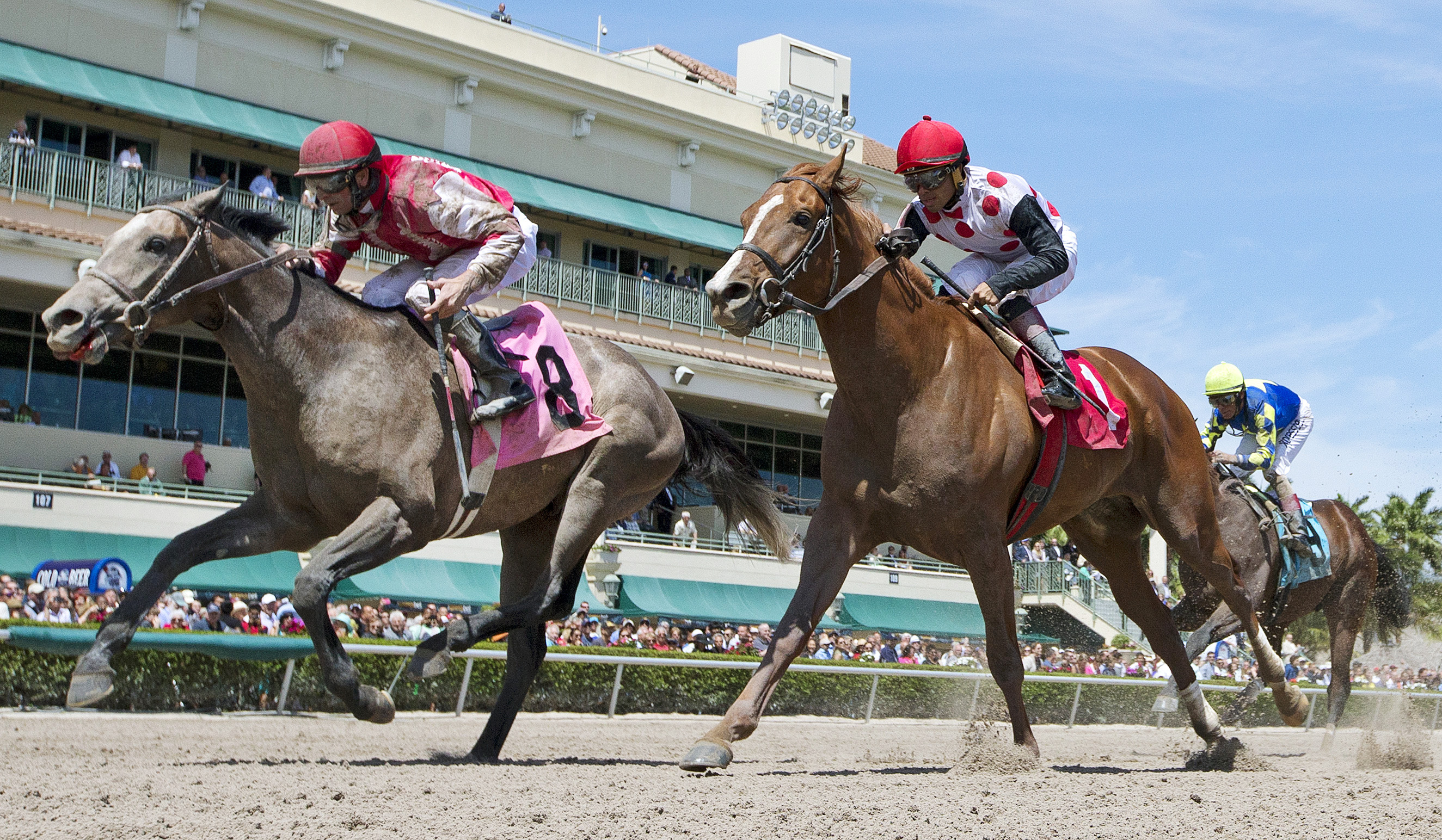 Topara wins a maiden race