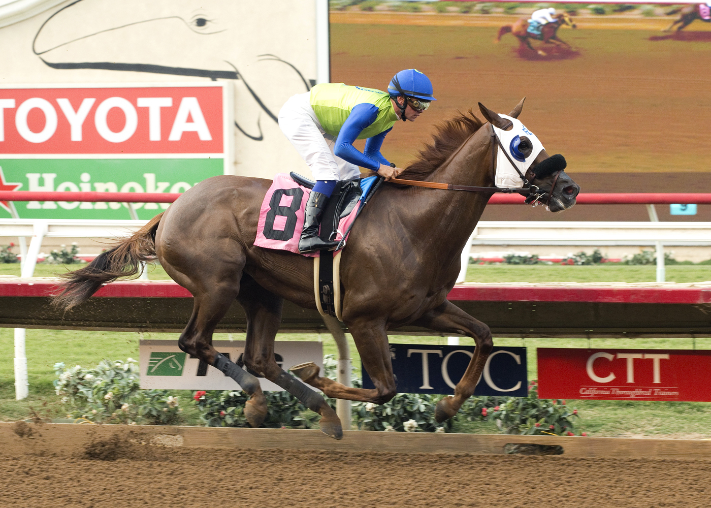 Touching Rainbows wins an Aug. 10 allowance