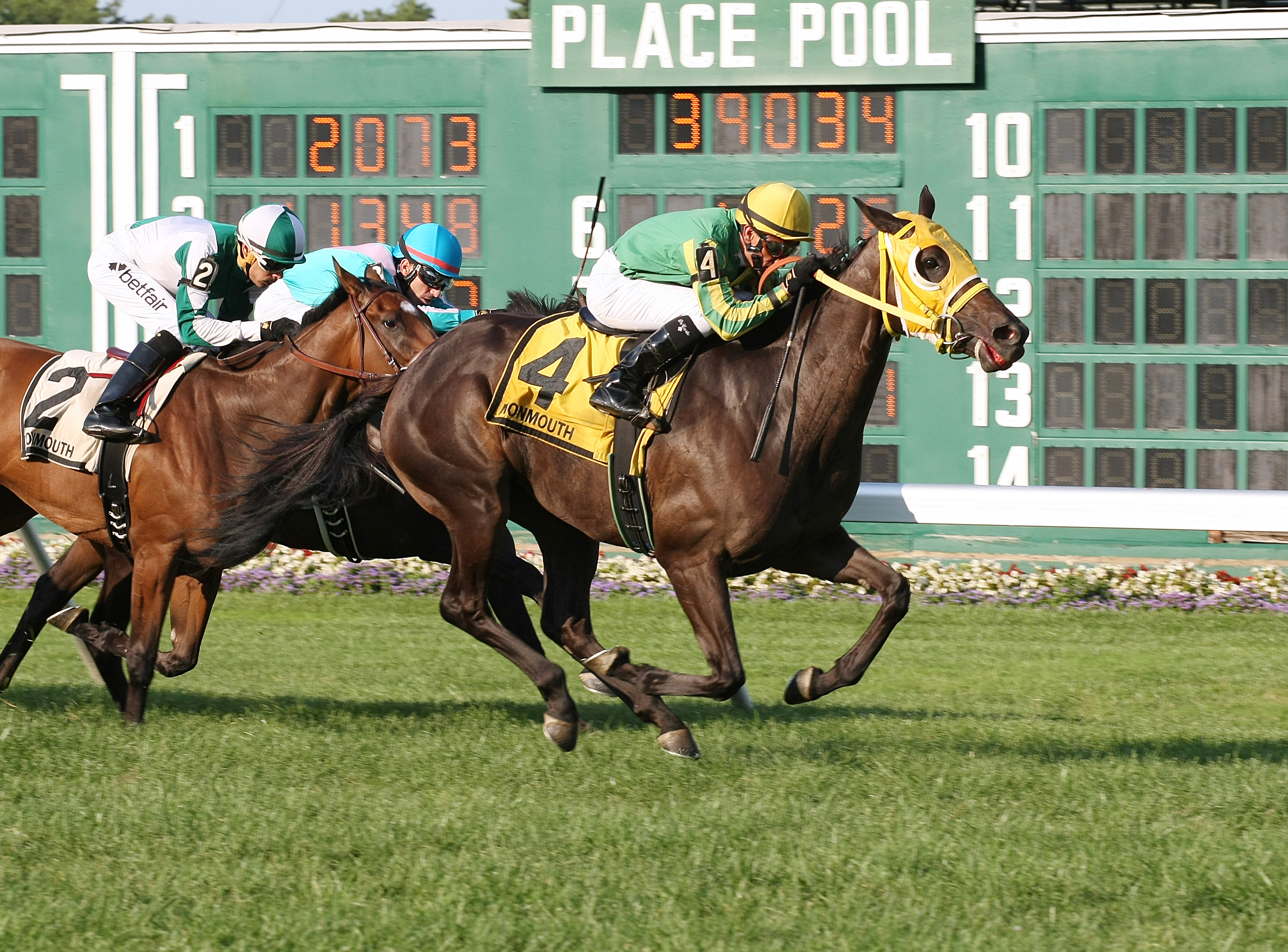 Tricky Escape wins the 2017 Violet Stakes