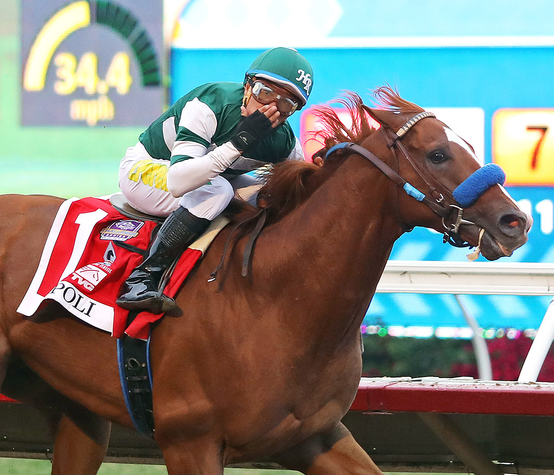 Tripoli wins the 2021 Pacific Classic at Del Mar