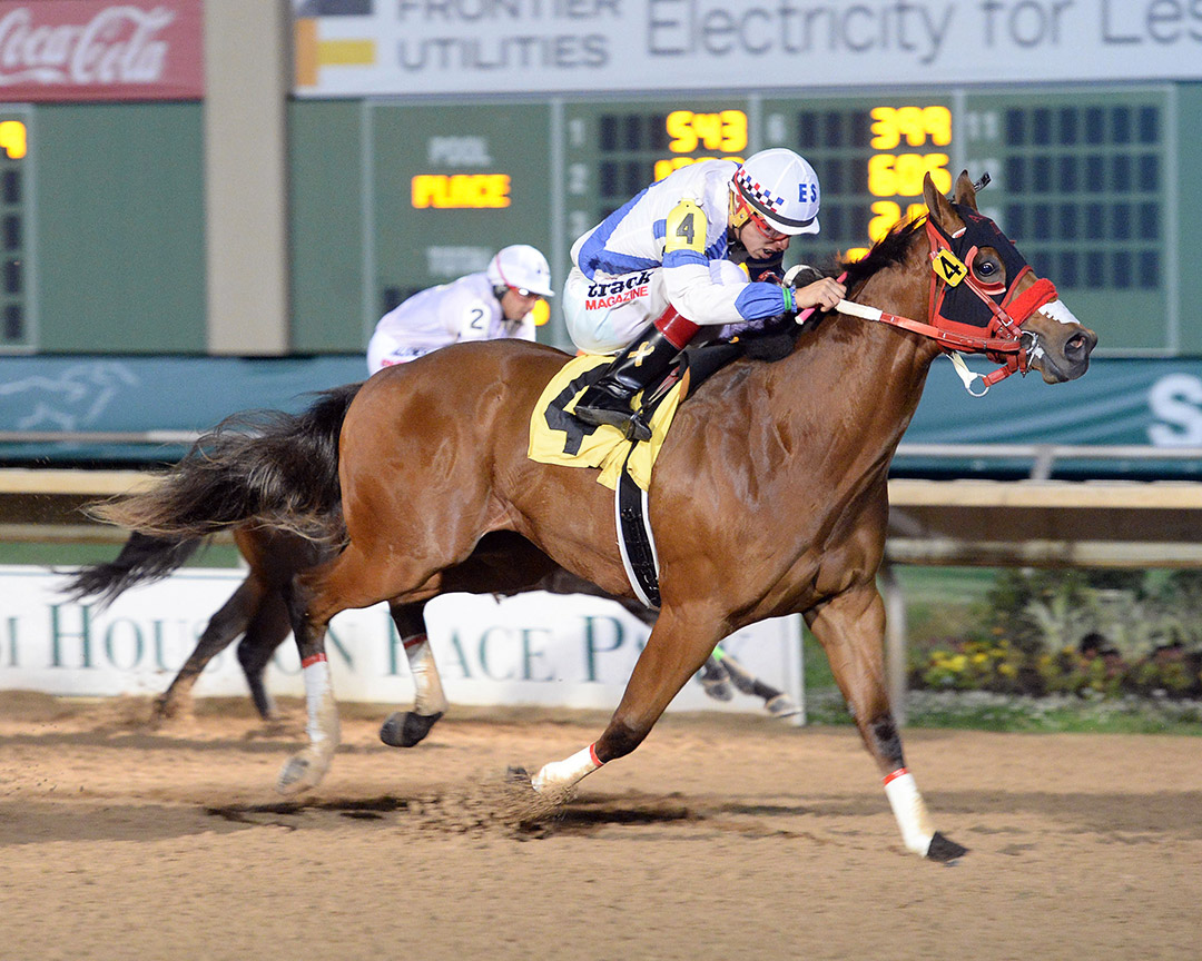 Trump My Record wins the 2019 Sam Houston Futurity at Sam Houston Race Park