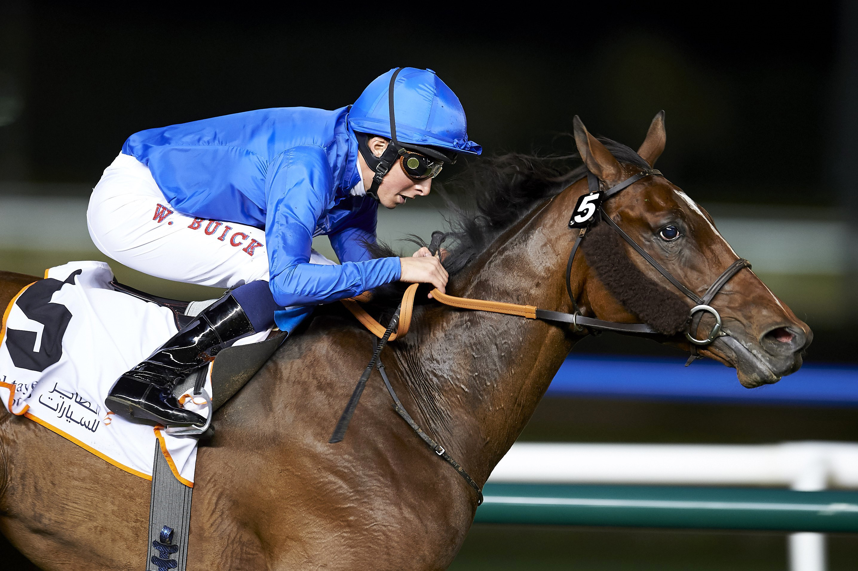 Tryster wins the Dubai Millennium Stakes