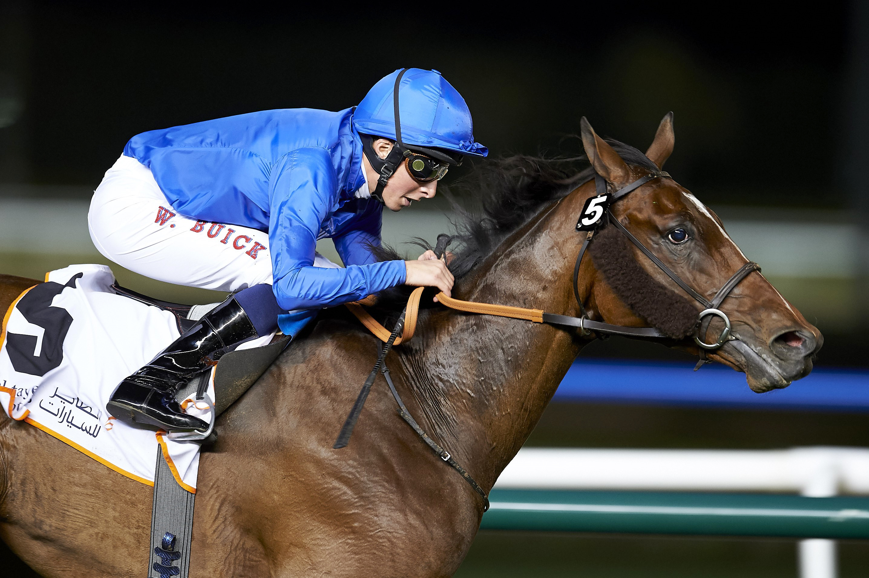 Tryster wins the Dubai Millennium Stakes
