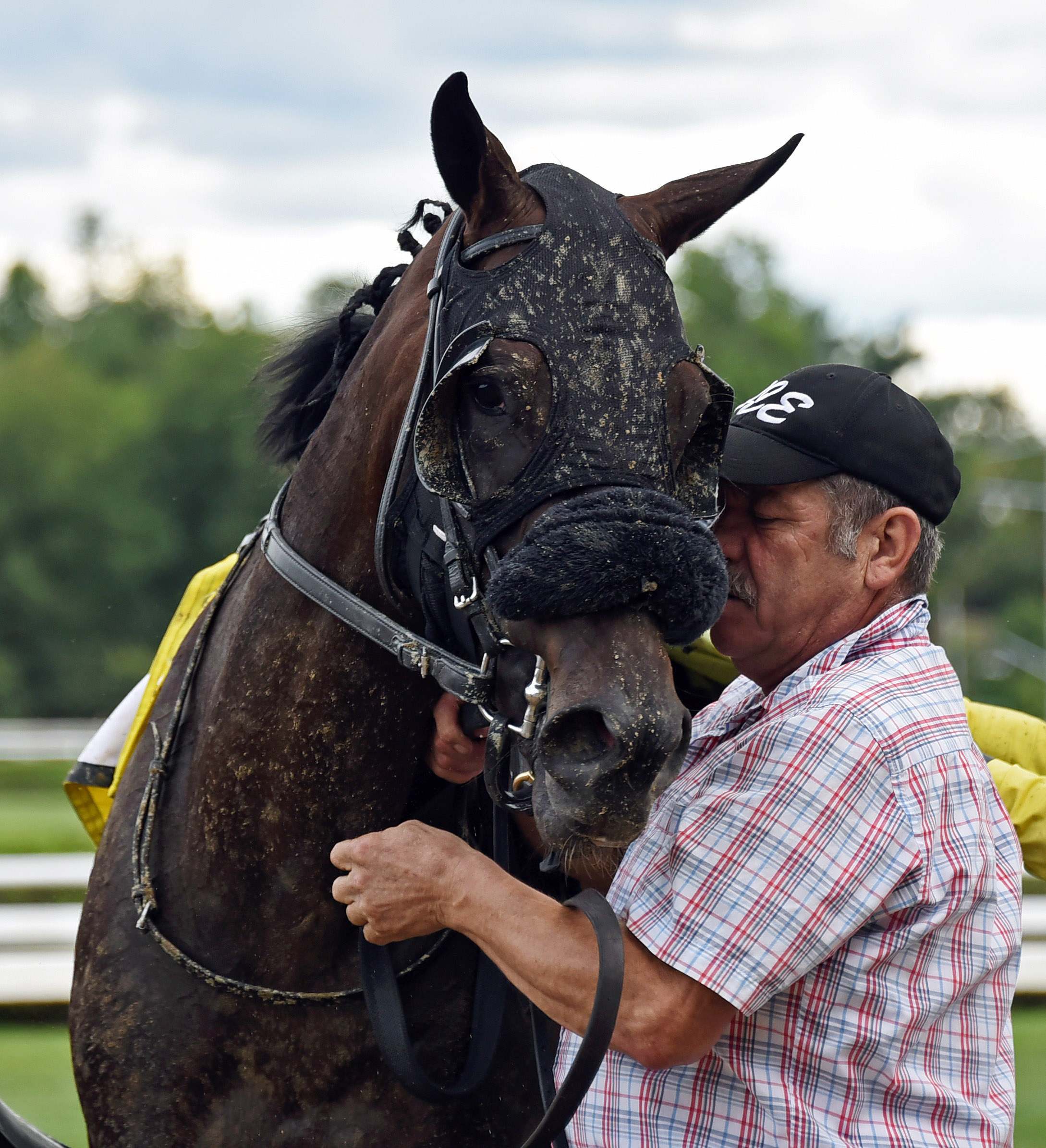 Tuggle after finishing third in the Saratoga Special