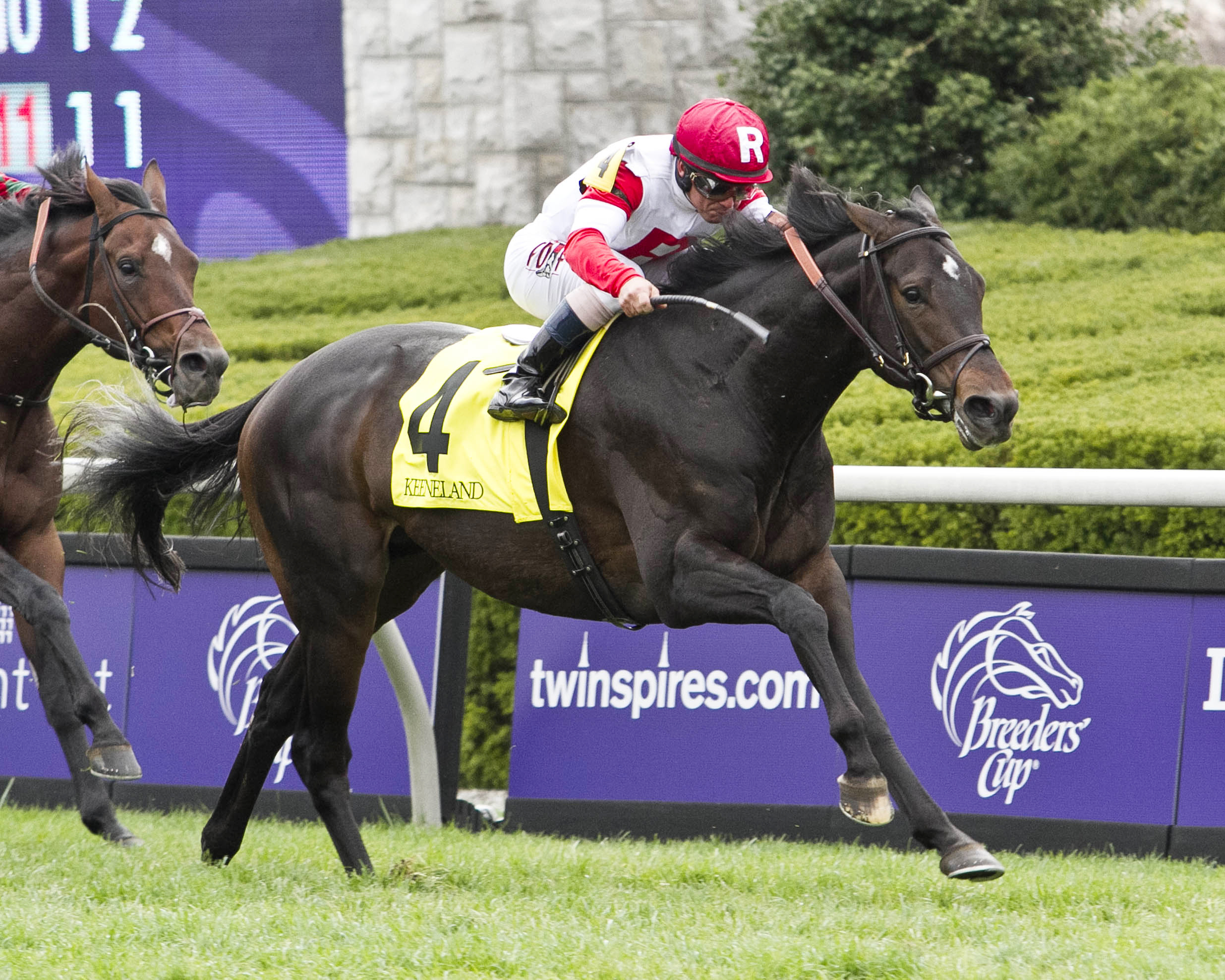 Tweet Kitten wins the Bryan Station Stakes