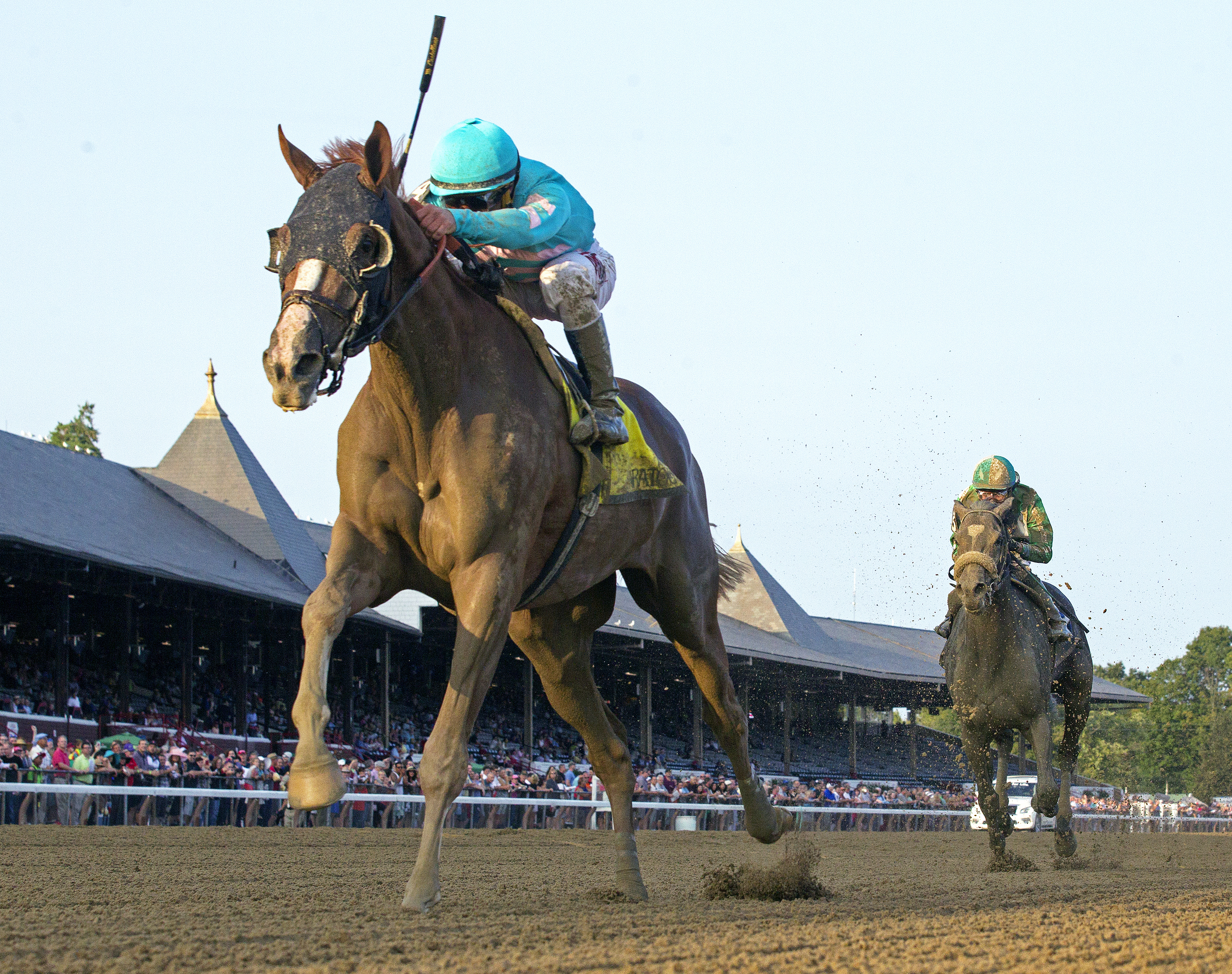 Twisted Tom wins the 2017 Albany Stakes