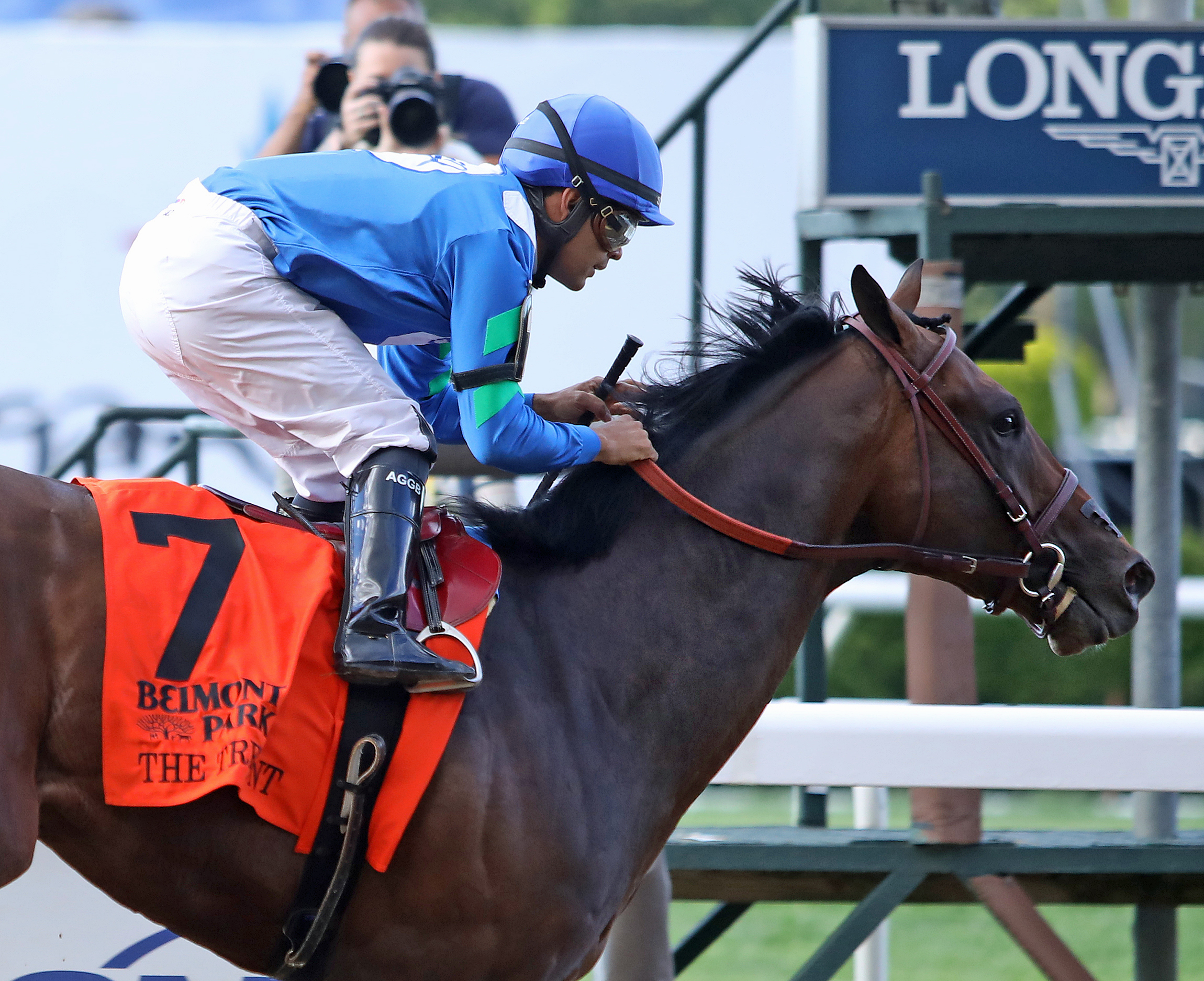 Two of a Kind wins the Tremont Stakes under Luis Saez on June 9 2022
