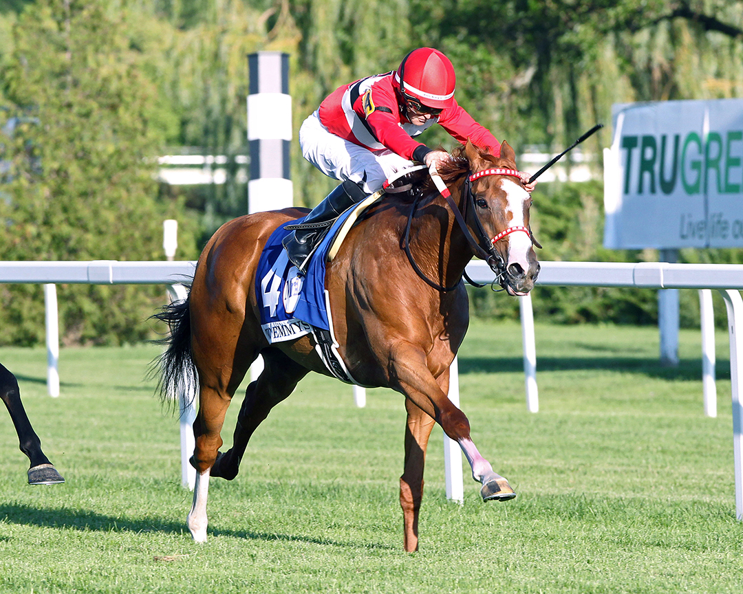 Two Emmys wins the 2021 Mister D. Stakes at Arlington
