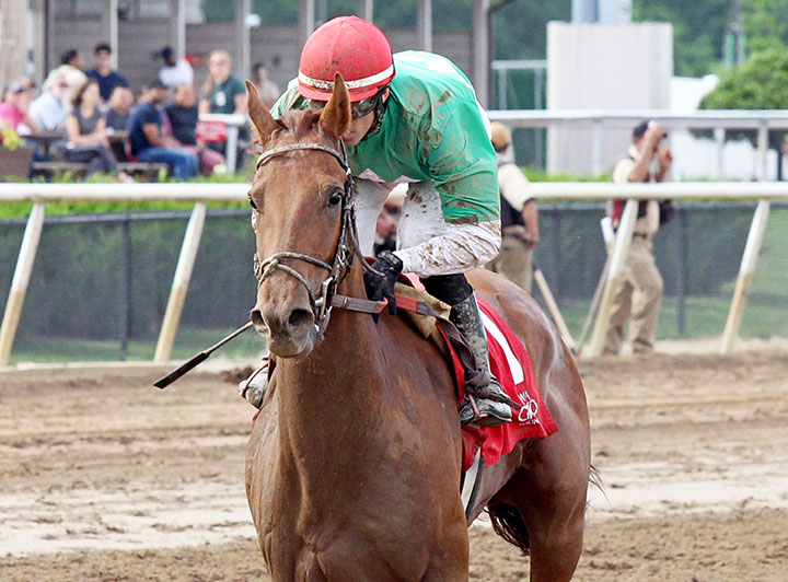 Twobirdsonestone wins a June 7 maiden race