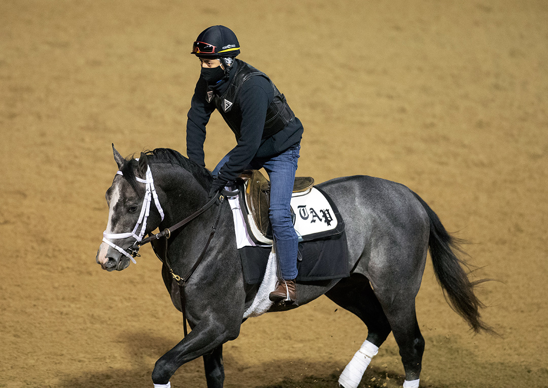 Unbridled Honor at Churchill Downs on April 21
