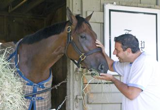 Uncle Mo and Mike Repole