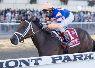 Uncle Mo takes it slow and easy in first breeze at Palm Meadows