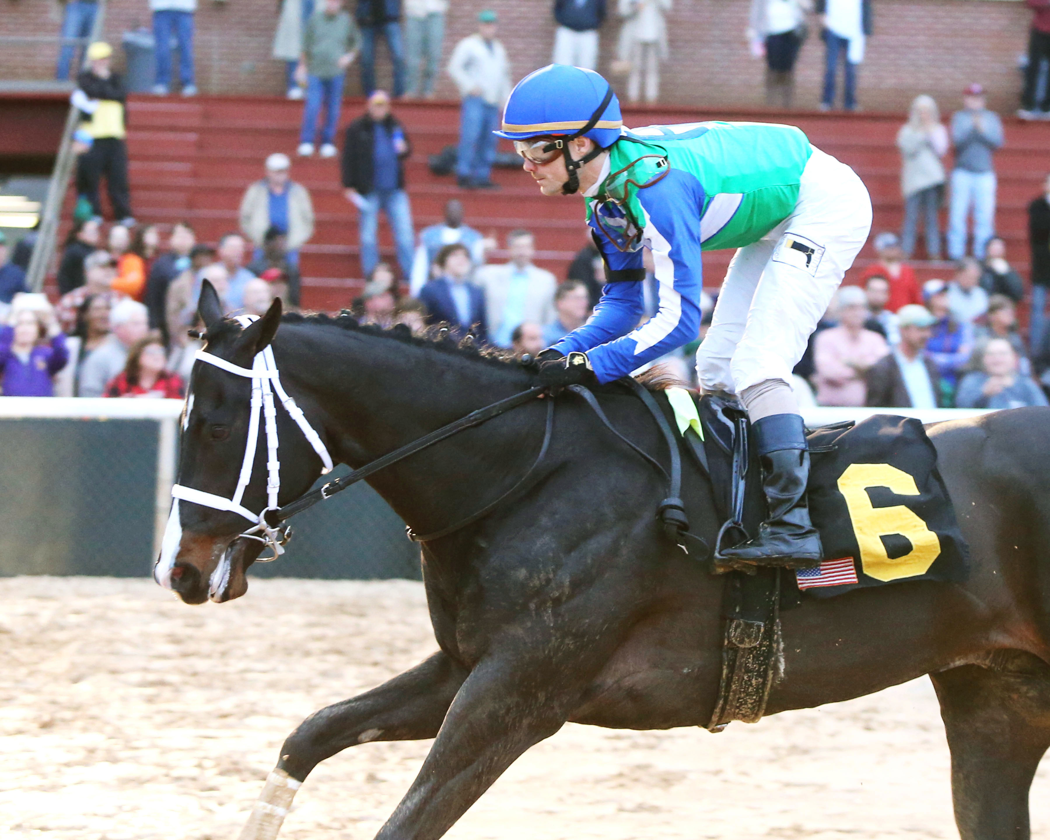 Uncontested wins the Smarty Jones Stakes