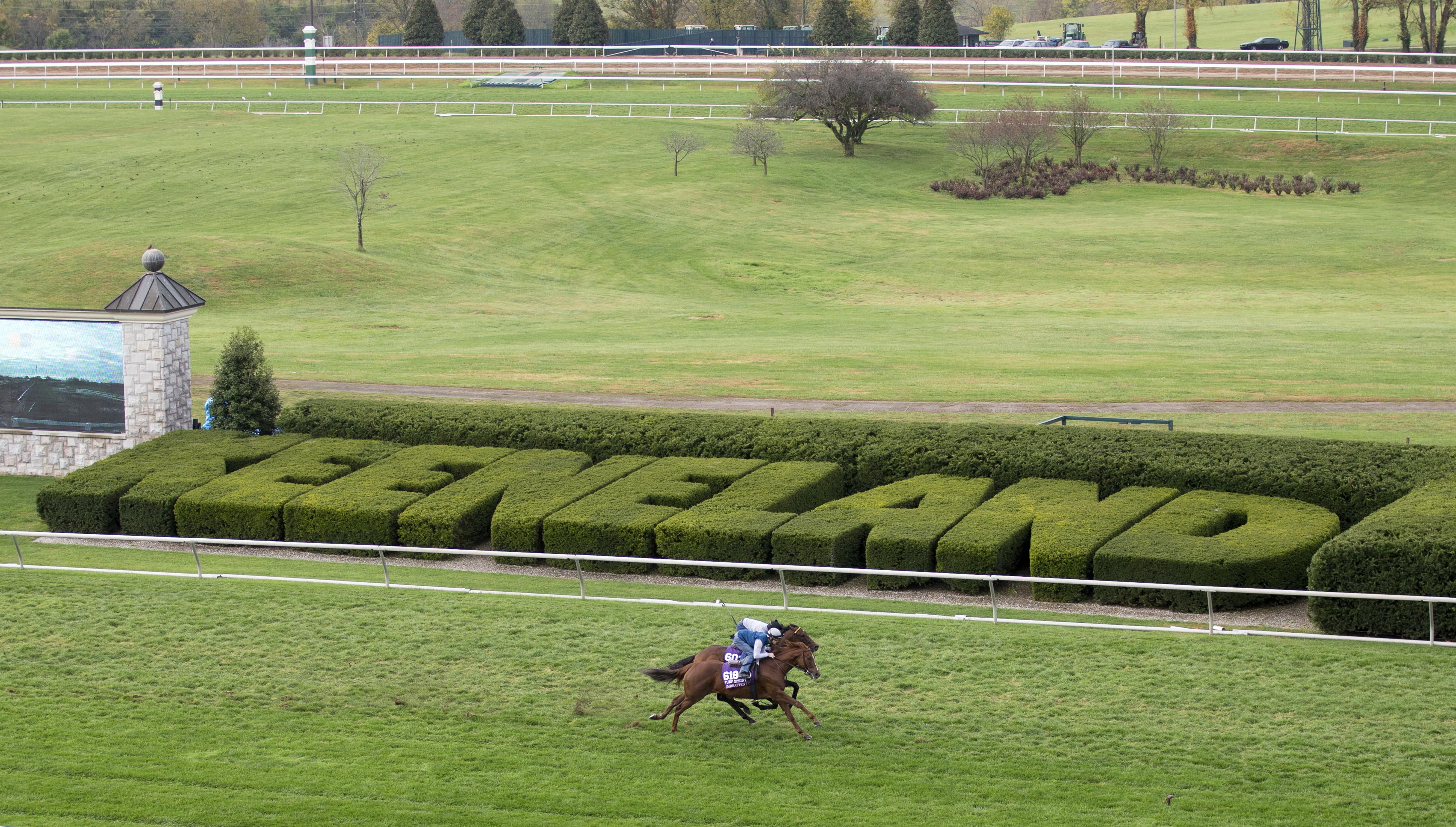 Keeneland turf course