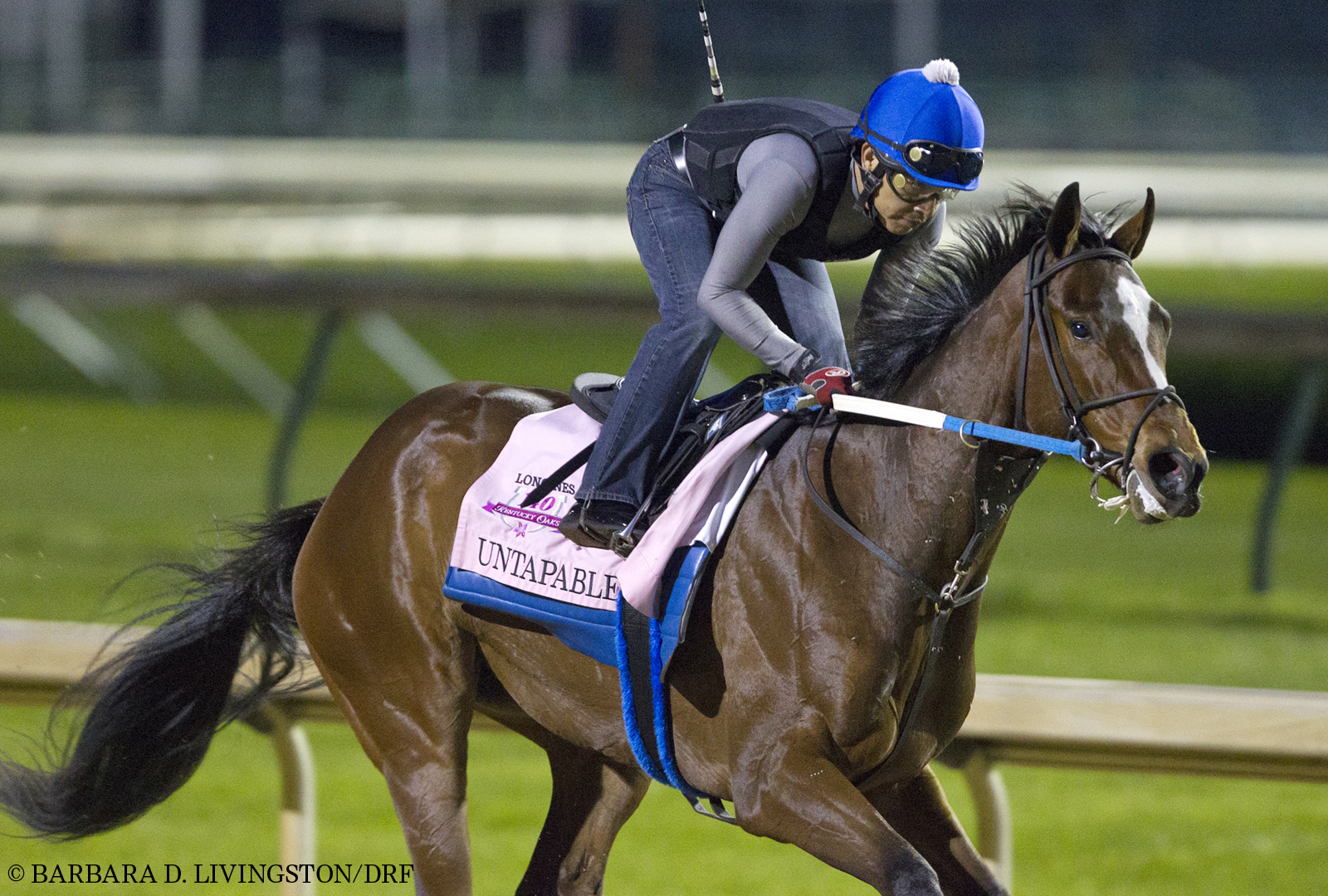Untapable, Oaks work, April 27
