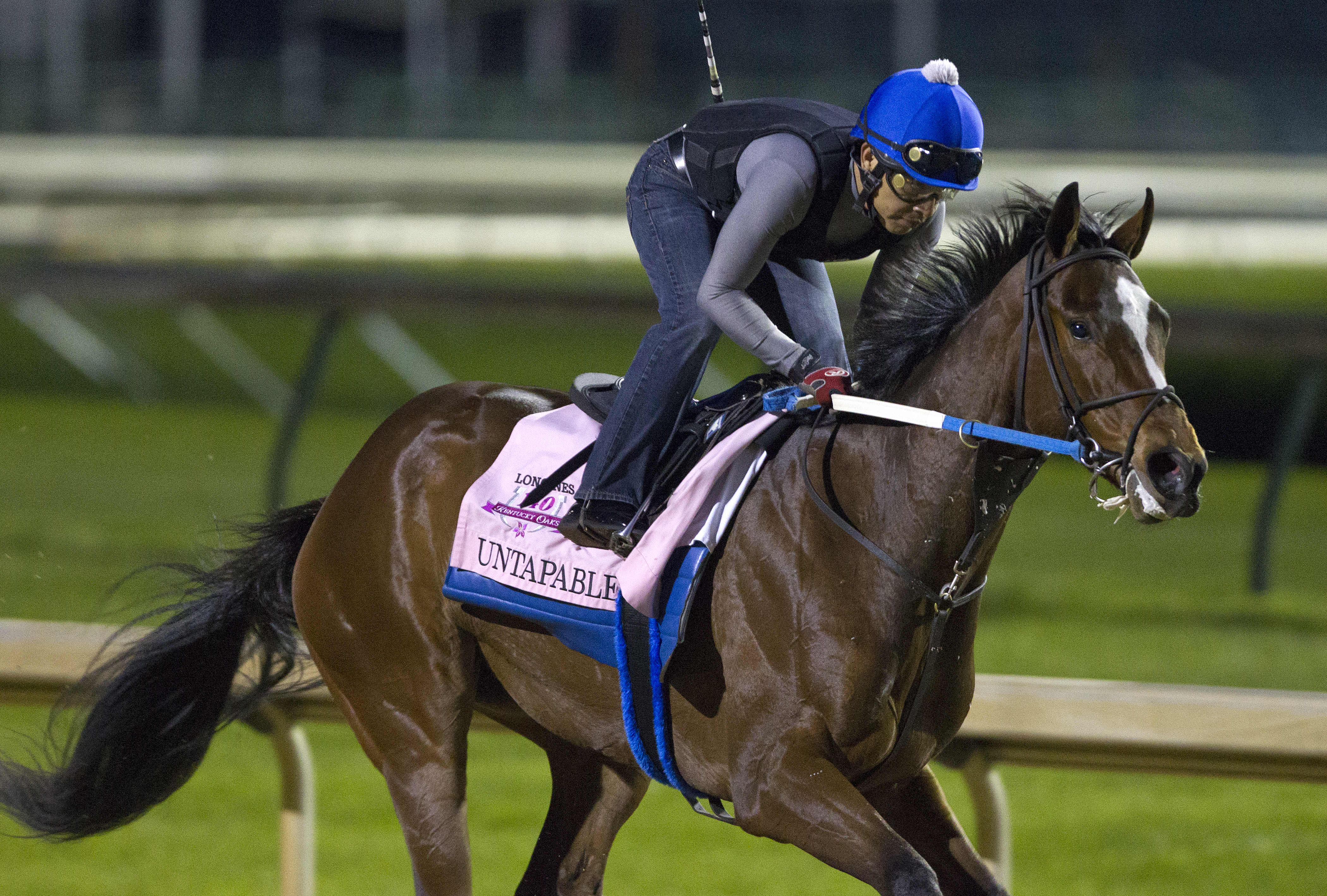 Untapable, Oaks work, April 27