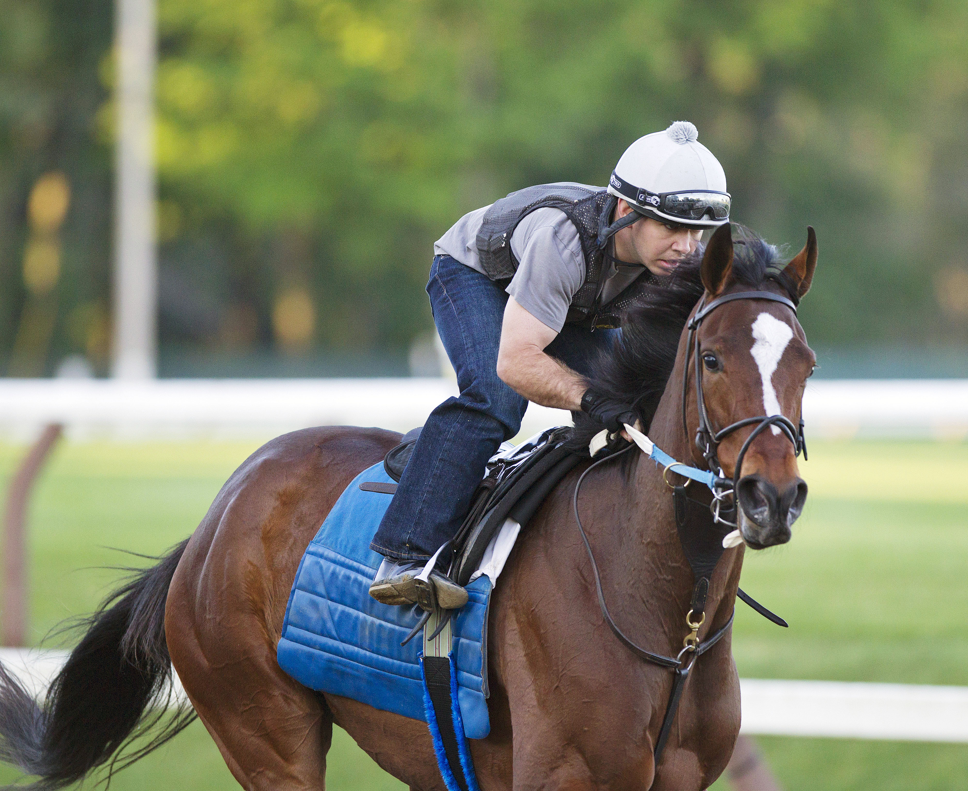 Untapable trains at Saratoga on July 6