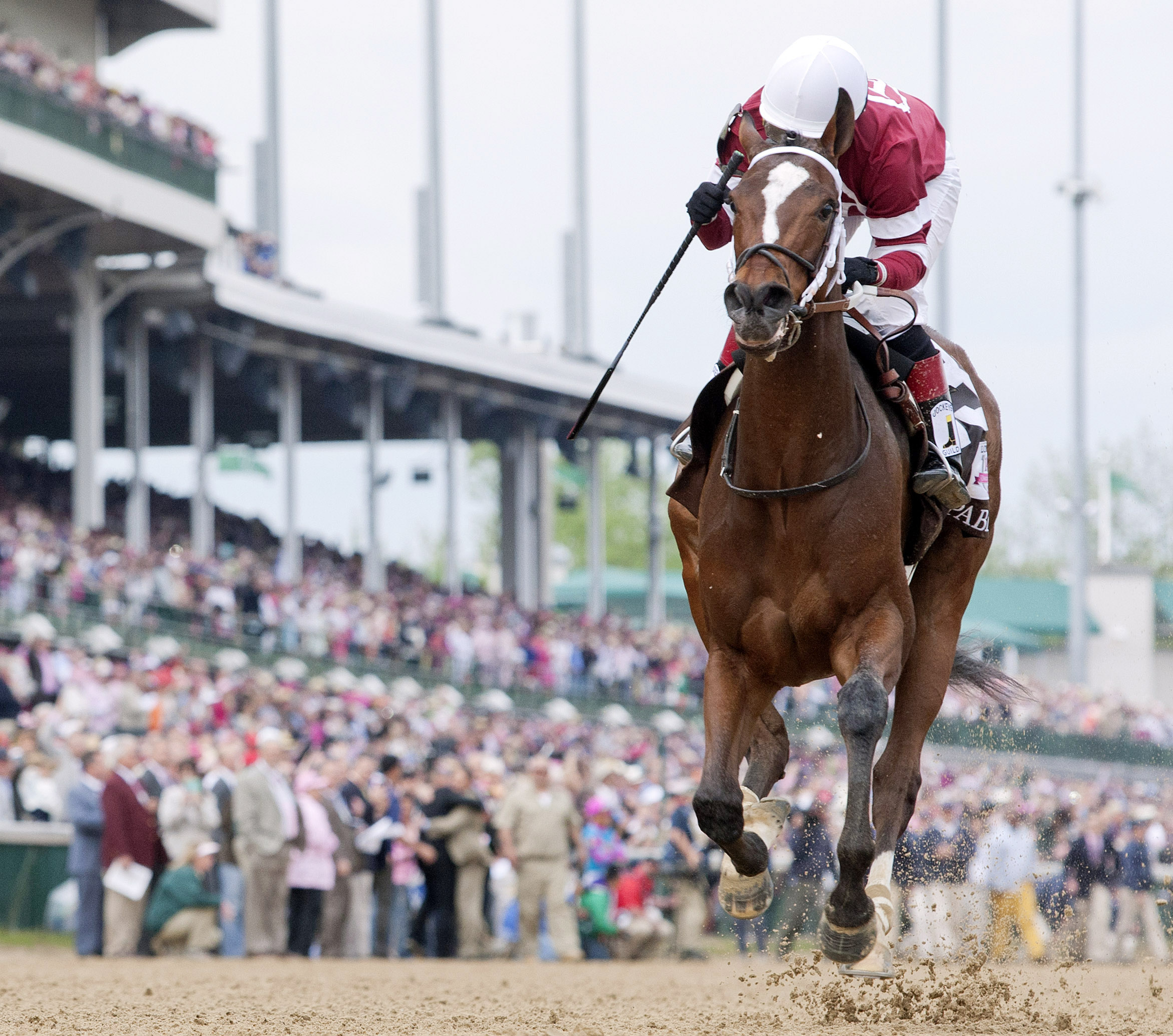 Untapable wins the 140th Kentucky Oaks