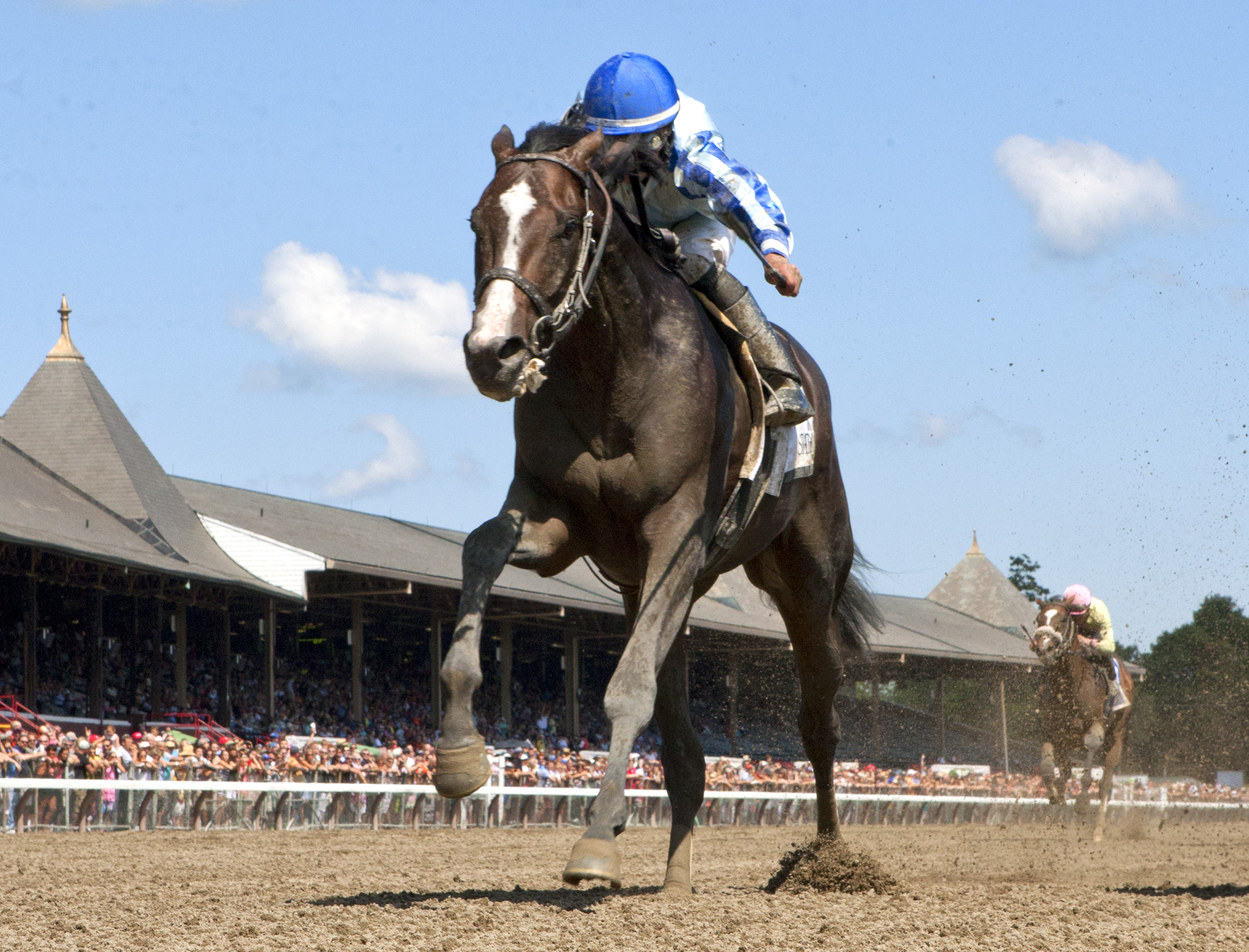 Upstart wins 2014 Funny Cide