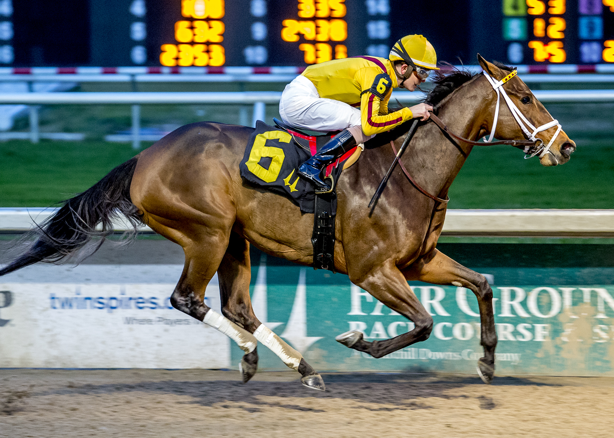 Valadorna wins the 2017 Tiffany Lass Stakes