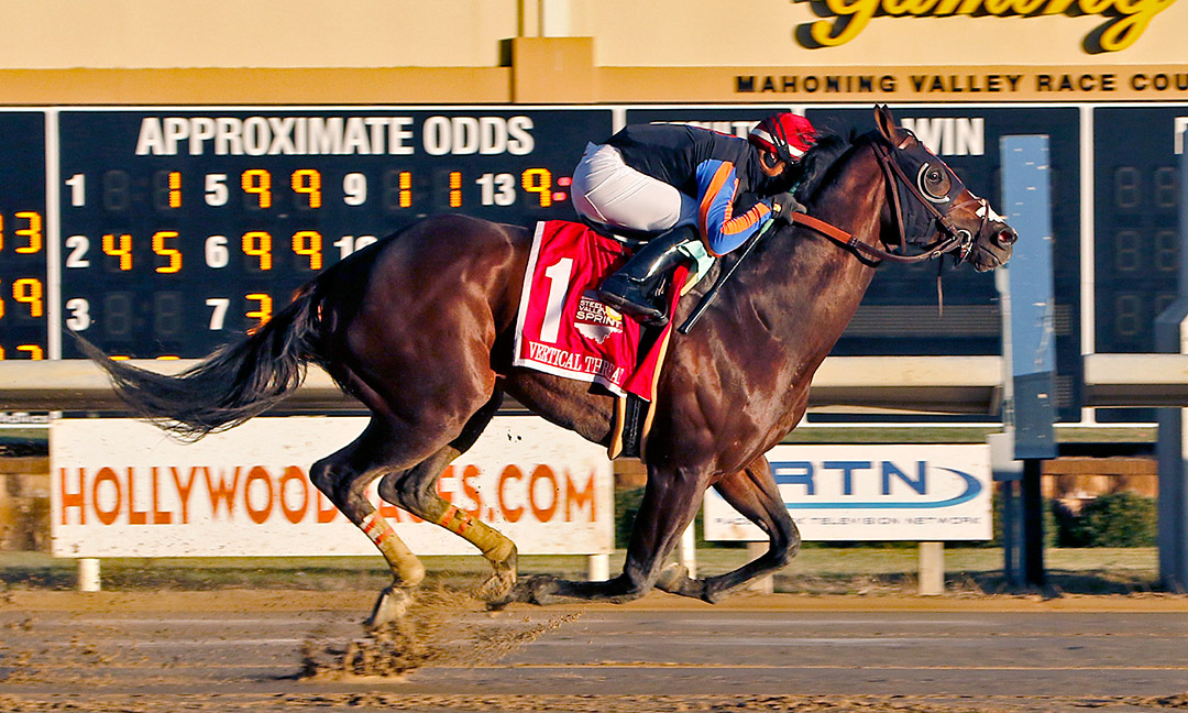 Vertical Threat wins the 2020 Steel Valley Sprint at Mahoning Valley