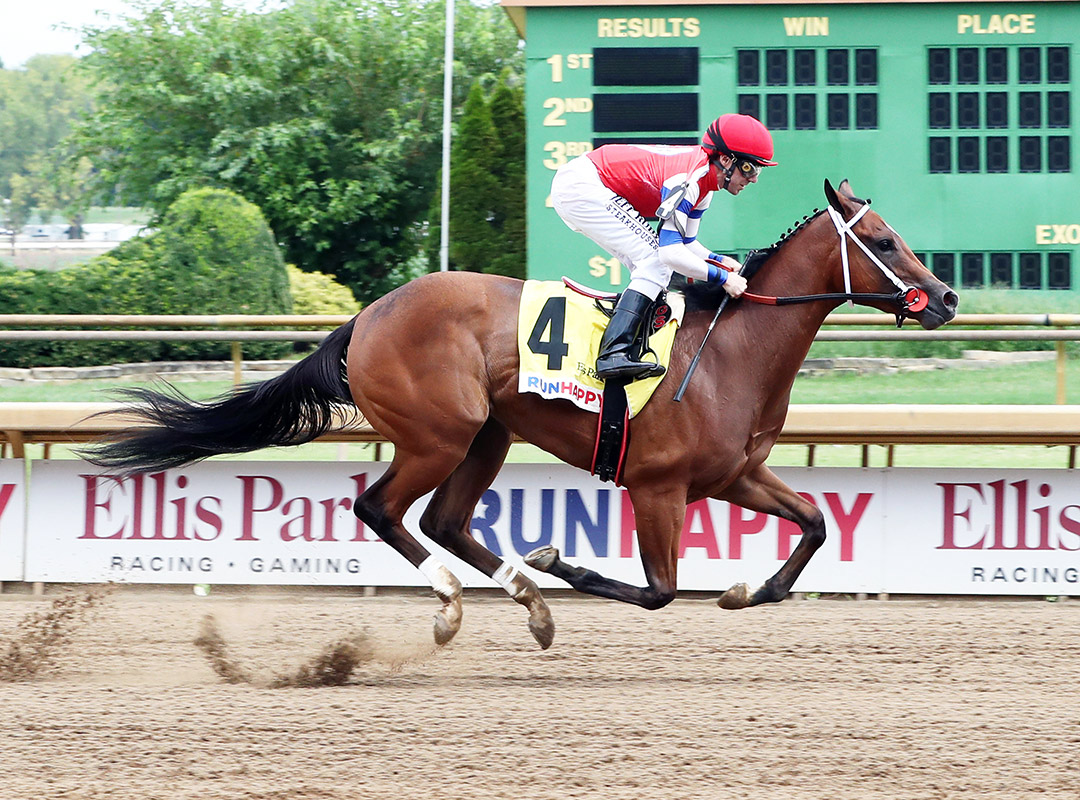 Verylittlecents wins the 2021 Ellis Park Debutante at Ellis Park
