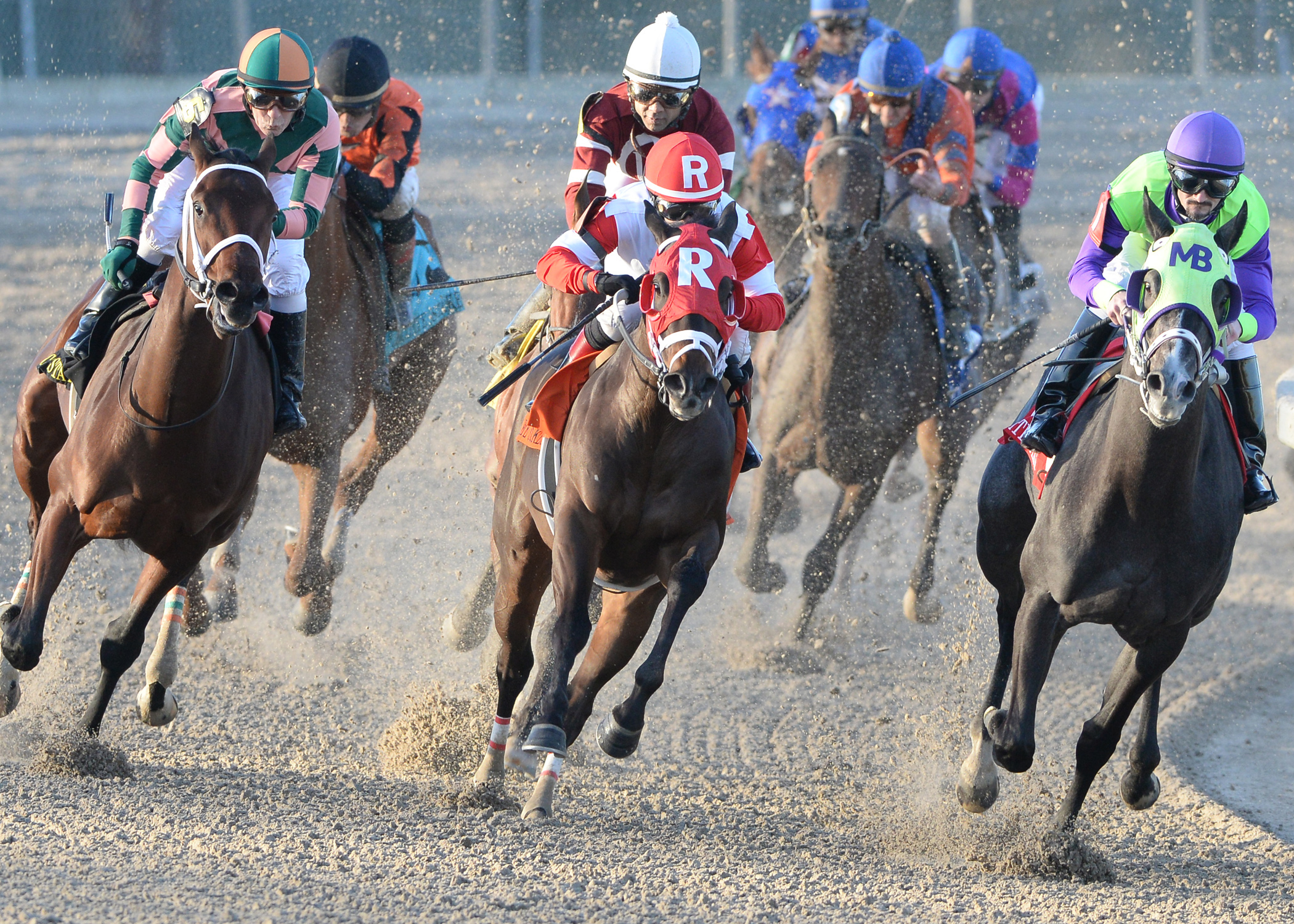 Vicar's in Trouble wins the Lecomte