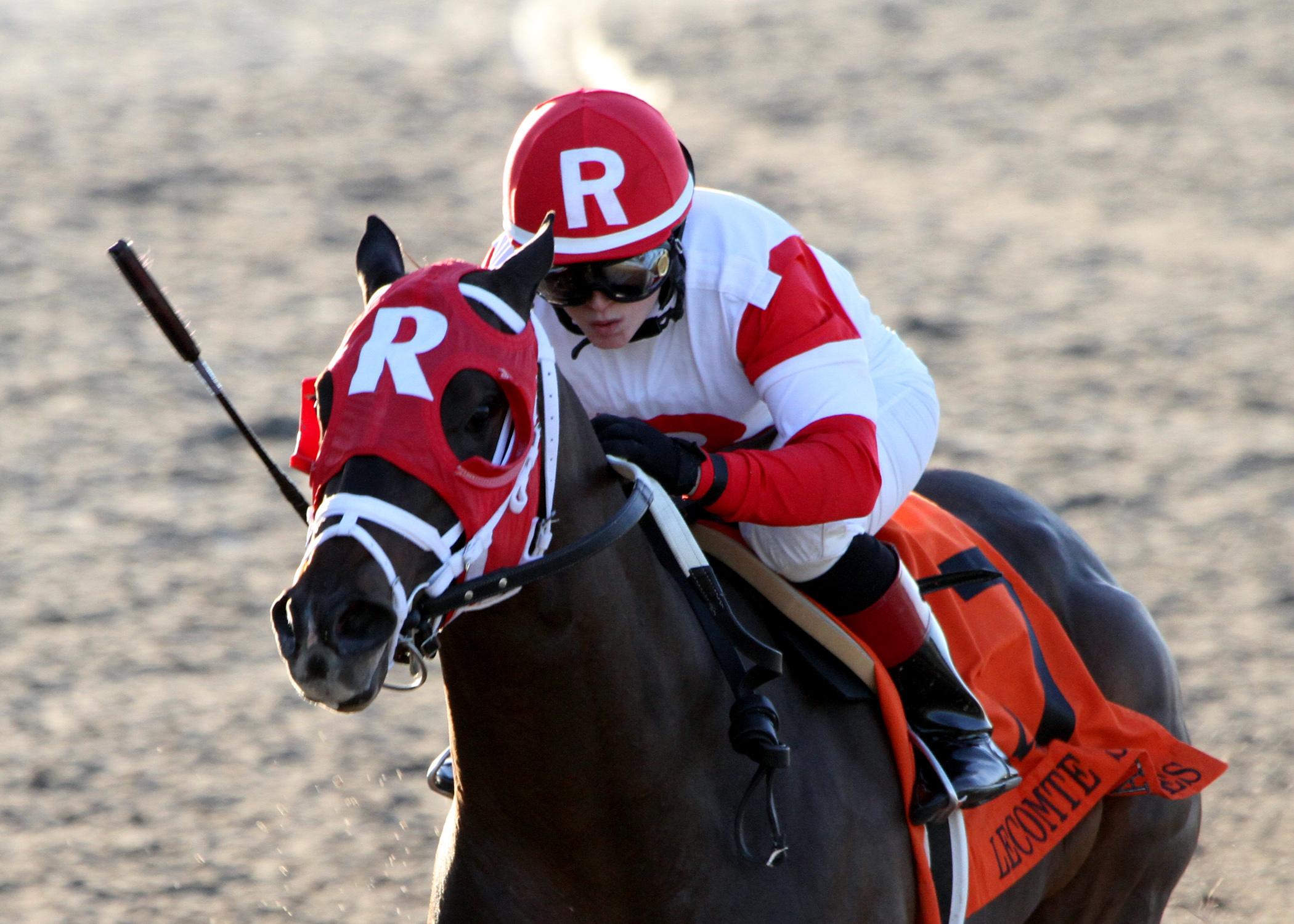 Vicar's in Trouble wins the Lecomte